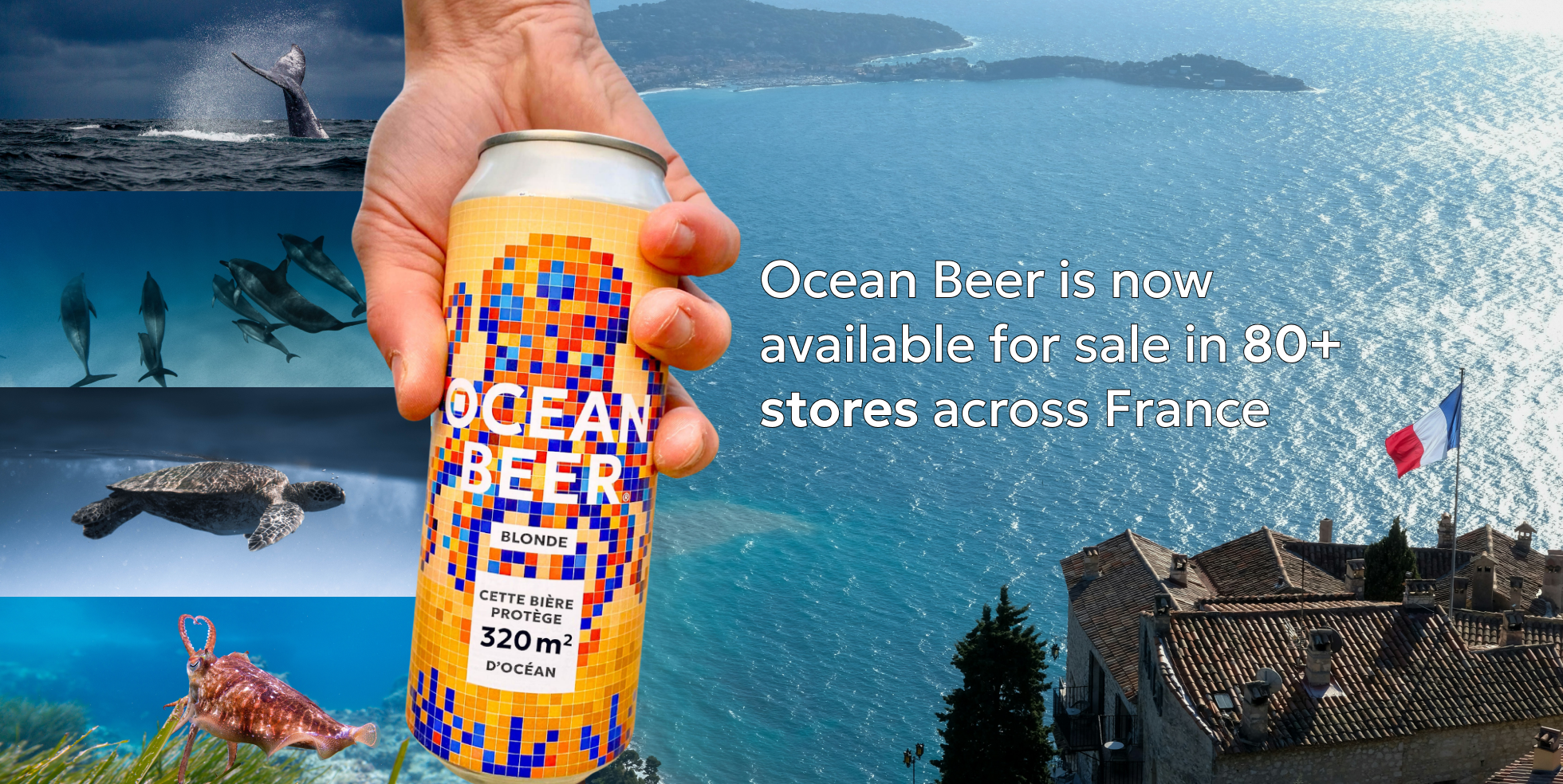 Ocean Beer is now available in over 80 stores across France
