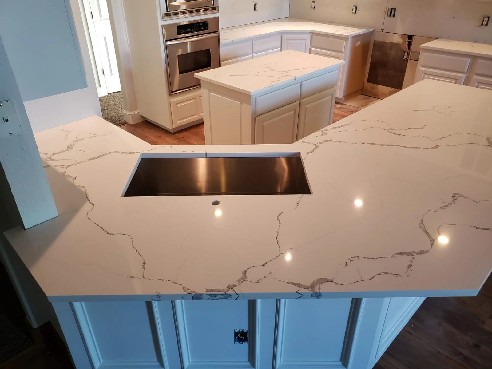 Traditional Transitional Kitchen Kitchen Remodel in Oklahoma City, OK by Featherstone Granite and Marble, LLC project photo