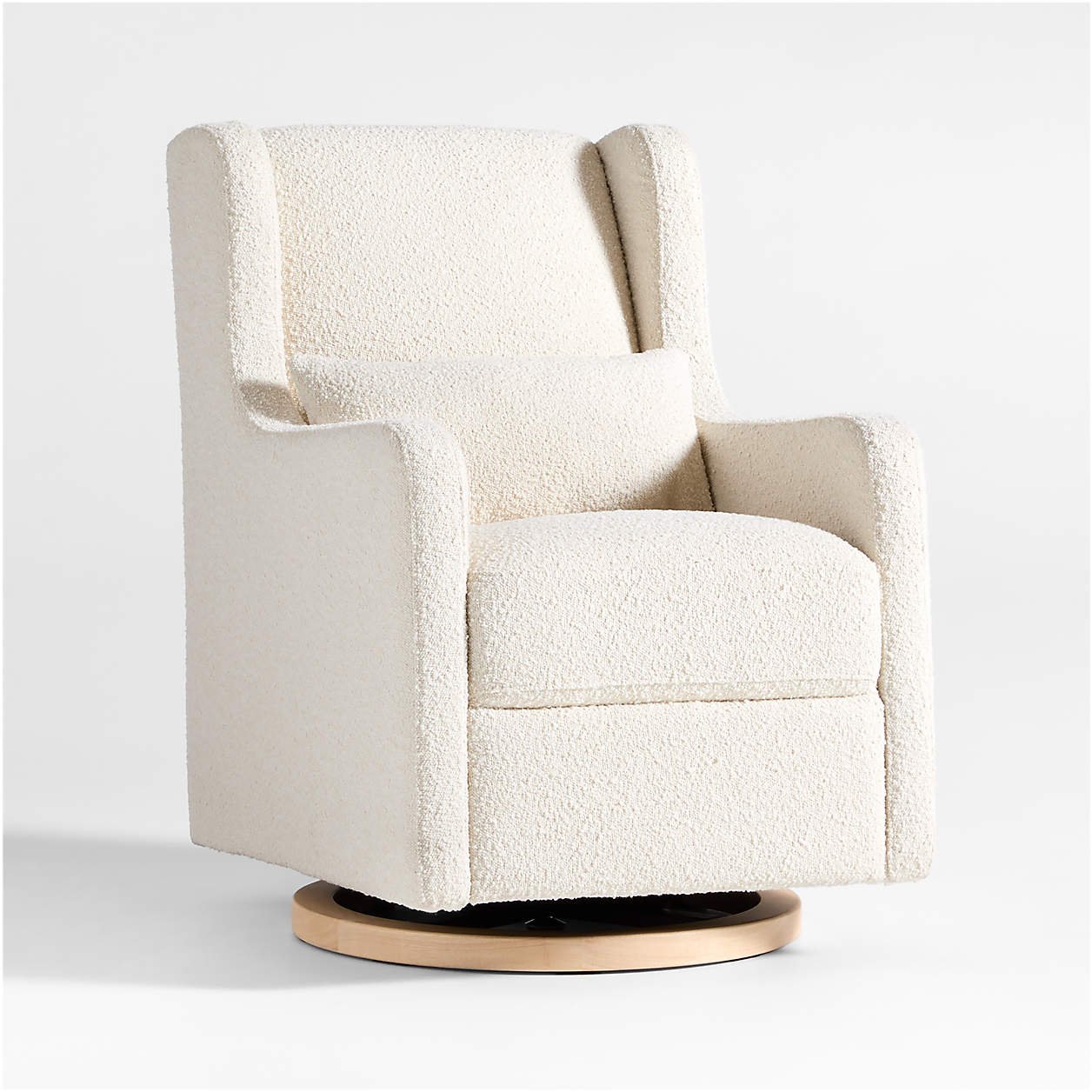 Crate&Barrel Wally Glider Review for Small Nurseries
