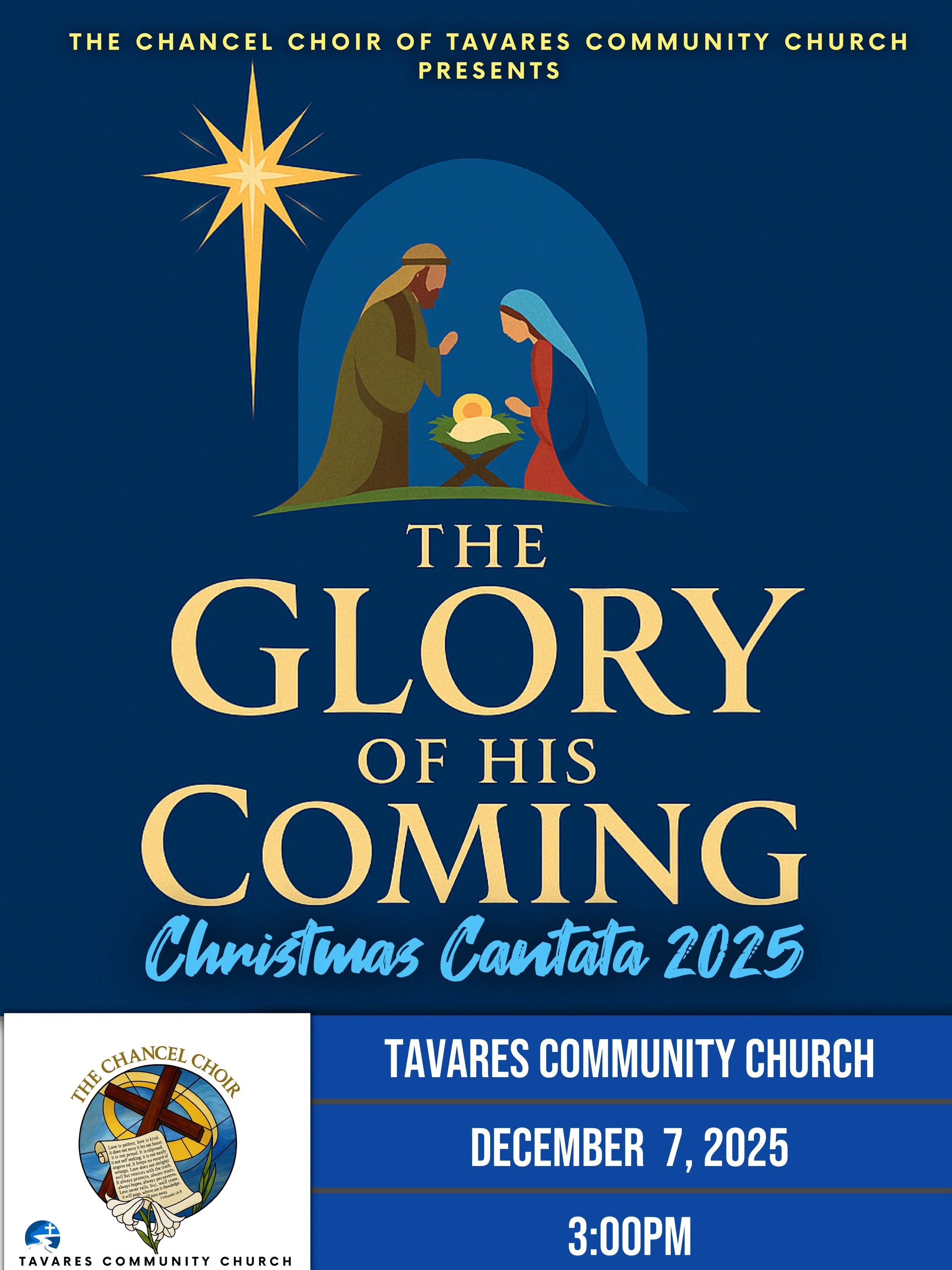 Chancel Choir’s 2025 Christmas Cantata