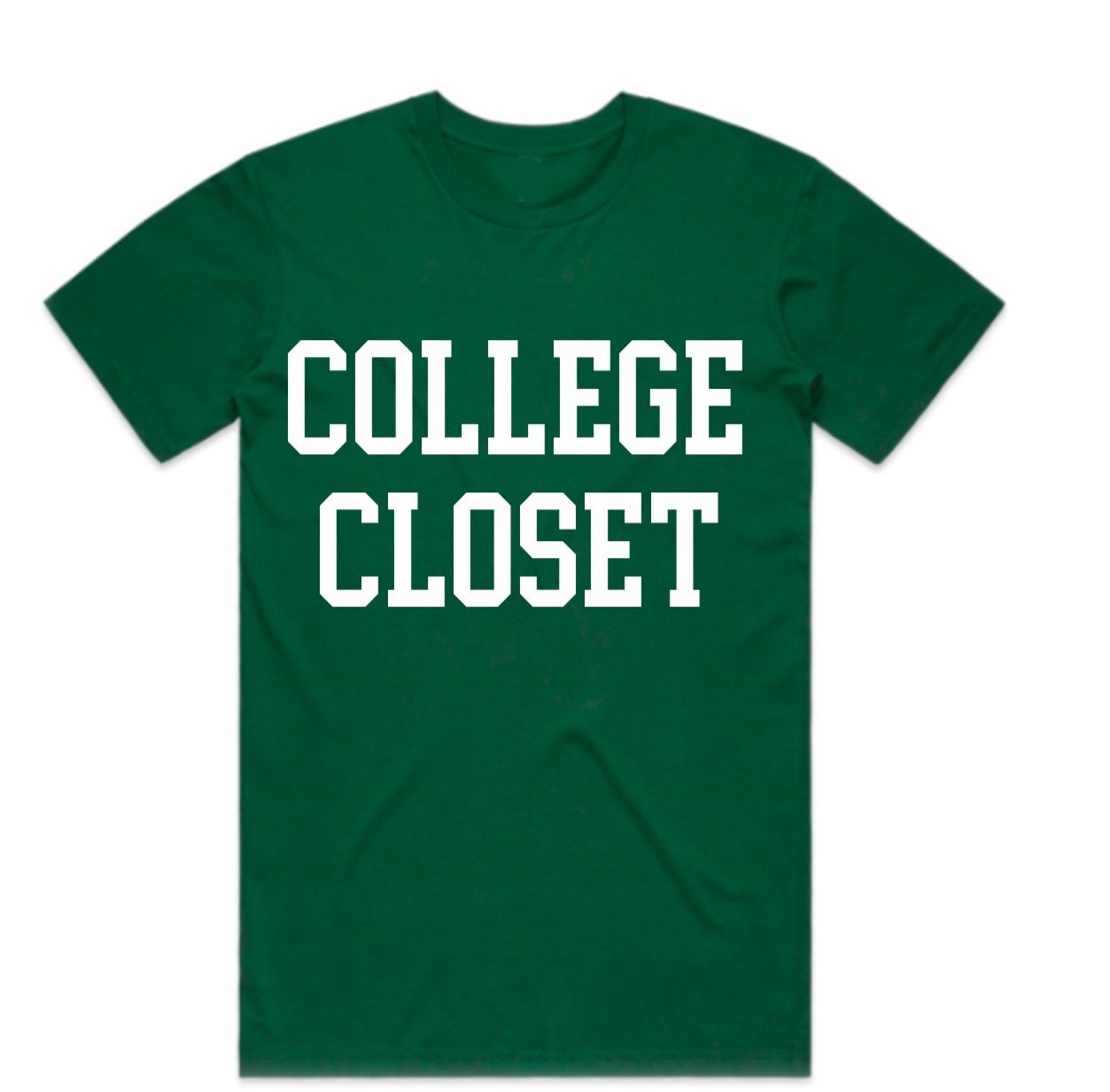 College Closet Green Tee