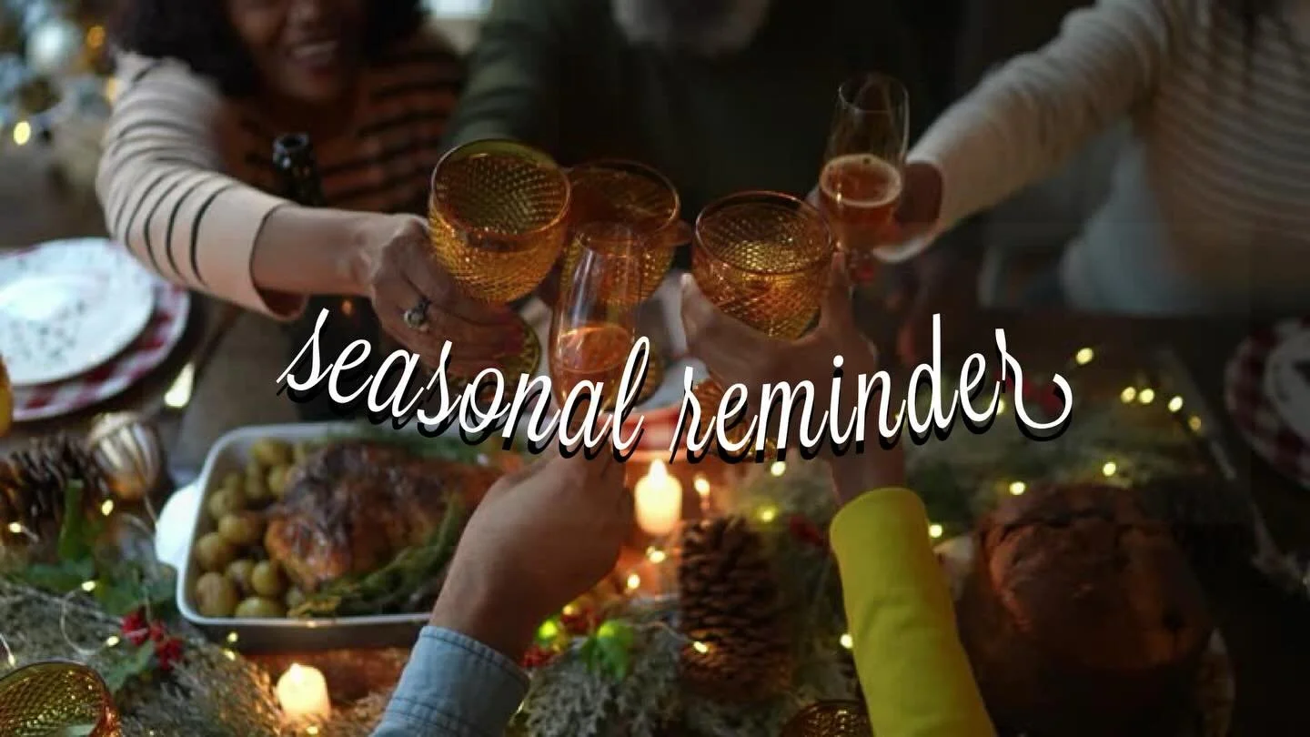 While we&rsquo;re enjoying time with family and friends this season, here&rsquo;s your gentle reminder:
💛You&rsquo;re allowed to eat because you&rsquo;re hungry, because it&rsquo;s tradition, or because it simply tastes really good.
💛Not because yo