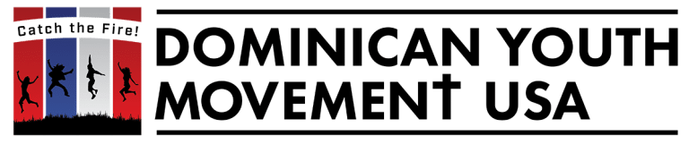 Logo with stylized figures of people dancing in red, white, and blue colors, with bold text reading 'DANCING WITH THE STARS'.