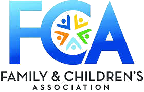 Logo of the Federal Communications Commission (FCC) with the text 'Family & Children's.'