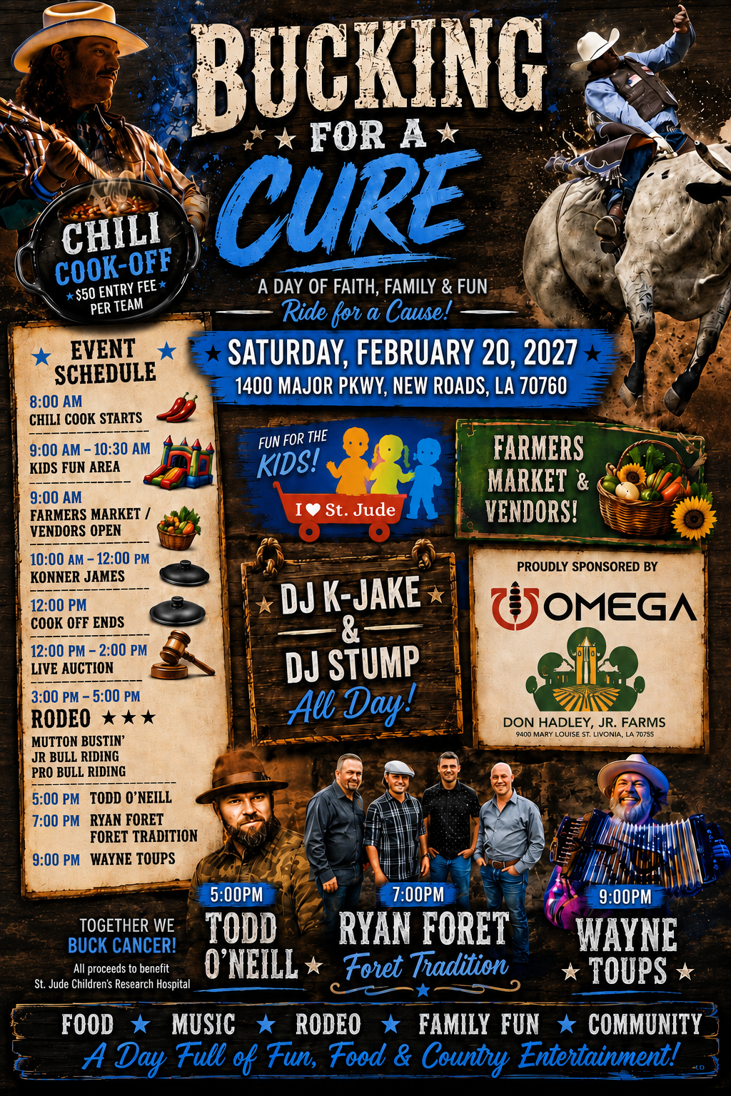 BUCKING FOR A CURE