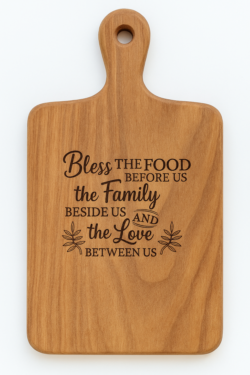 Inspirational Engraved Wood Cutting Board