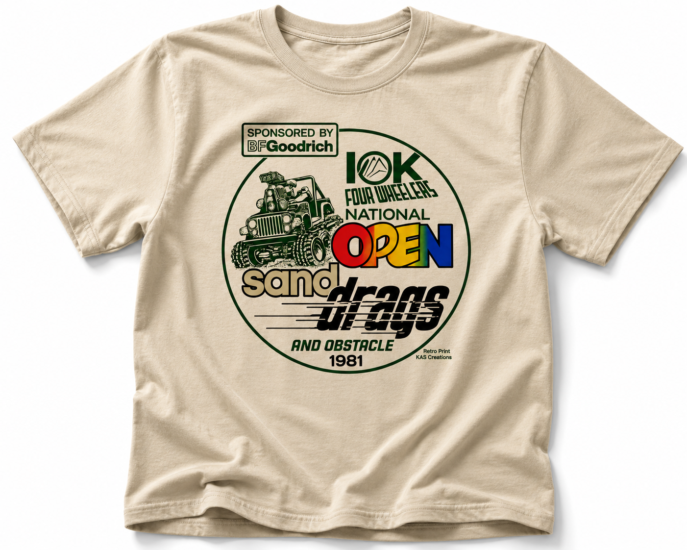 Retro 1981 Gravelrama T Shirt