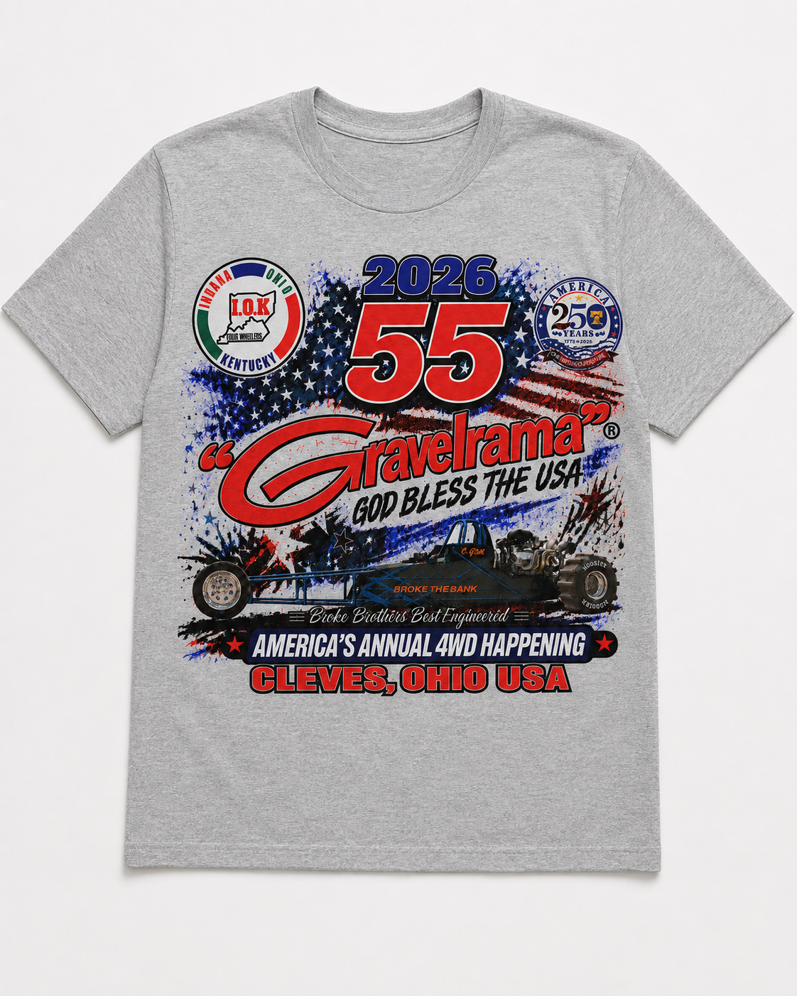 Gravelrama 2026 Event  T-Shirt