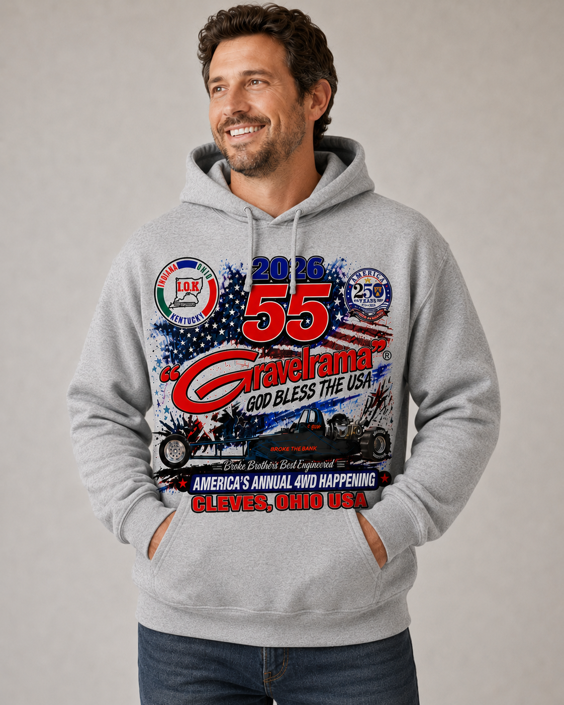 Gravelrama 2026 Event Hoodie