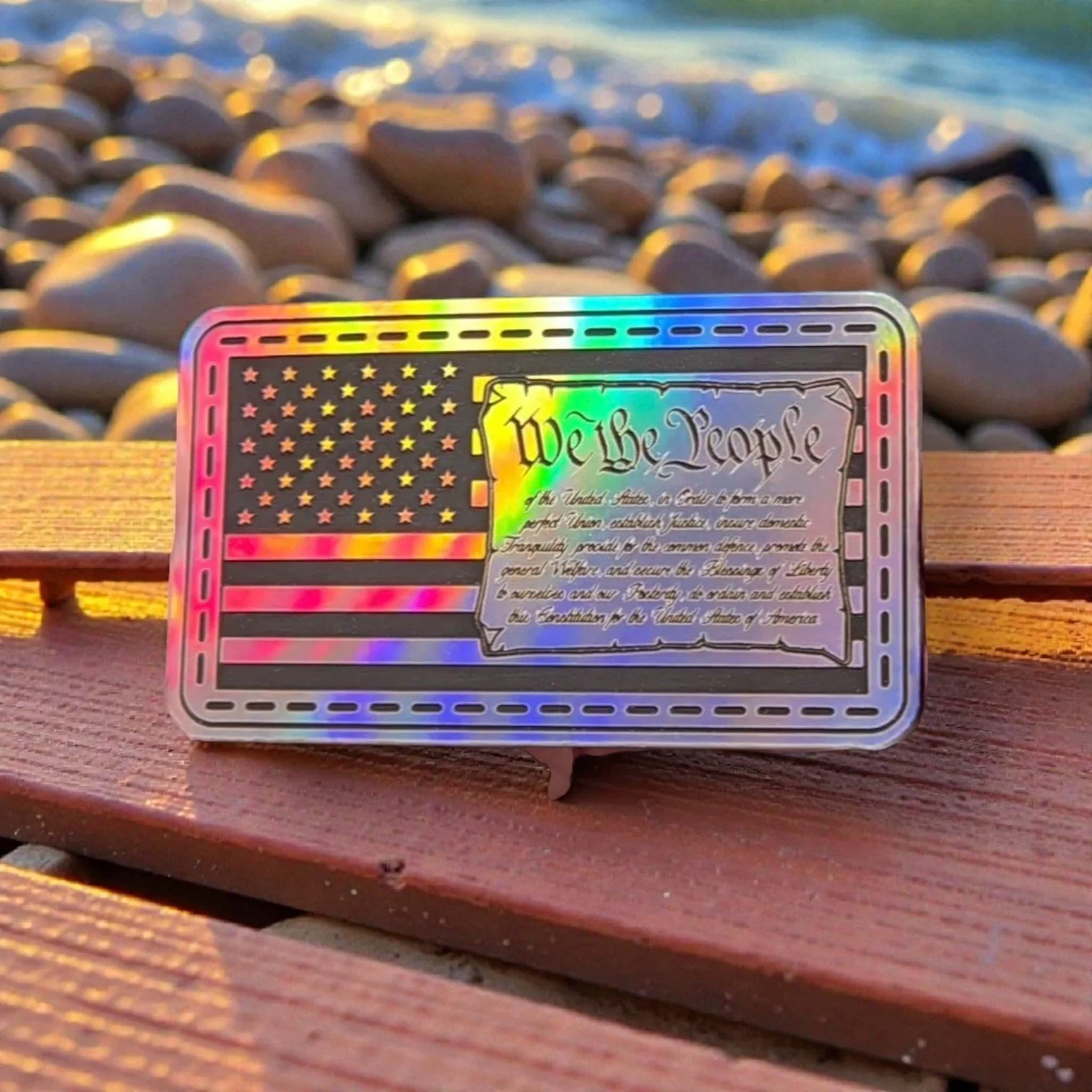 'We the People' Holographic Patch