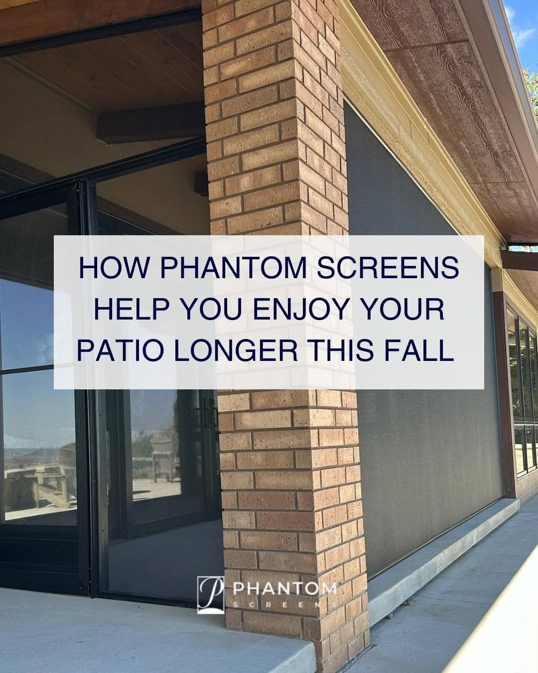 Phantom Screens are one of the easiest ways to extend your outdoor season into fall. 🍂
ㅤ
With one tap, you can:
🔥 Block cold wind
🦟 Keep bugs out
😌 Add privacy
🌞 Reduce harsh fall glare
🏡 Turn your patio into a cozy outdoor room
ㅤ
Still love fr