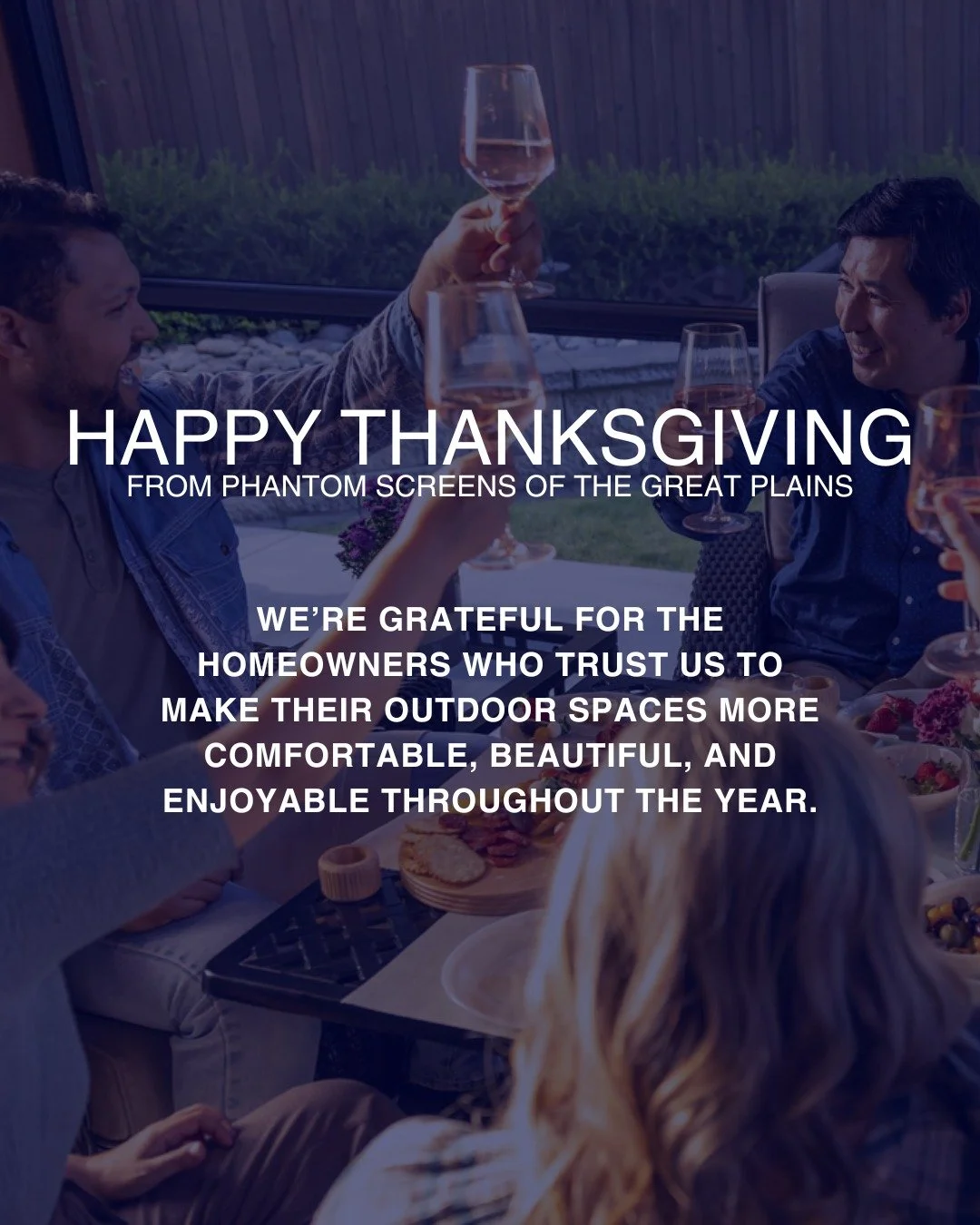 Happy Thanksgiving! Wishing you a cozy holiday filled with good food, good company, and all the moments that matter most.