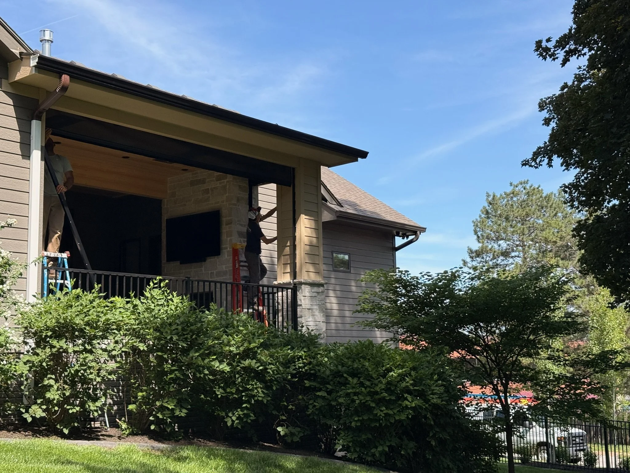 Beat the Midwest Heat: Why Motorized Patio Shades Are a Game Changer for Nebraska Homes