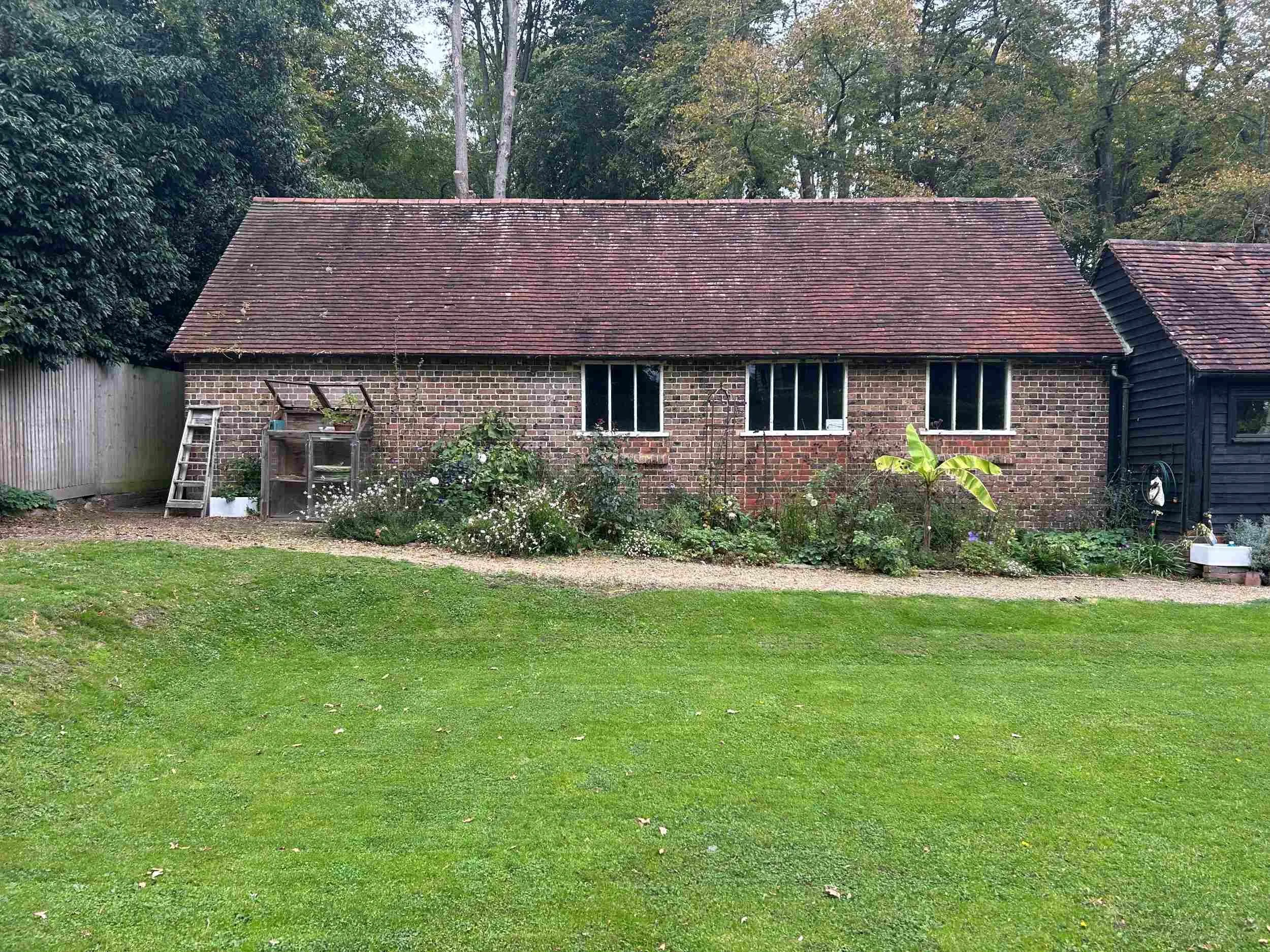 Grade II listed barn in Sussex with planning permission