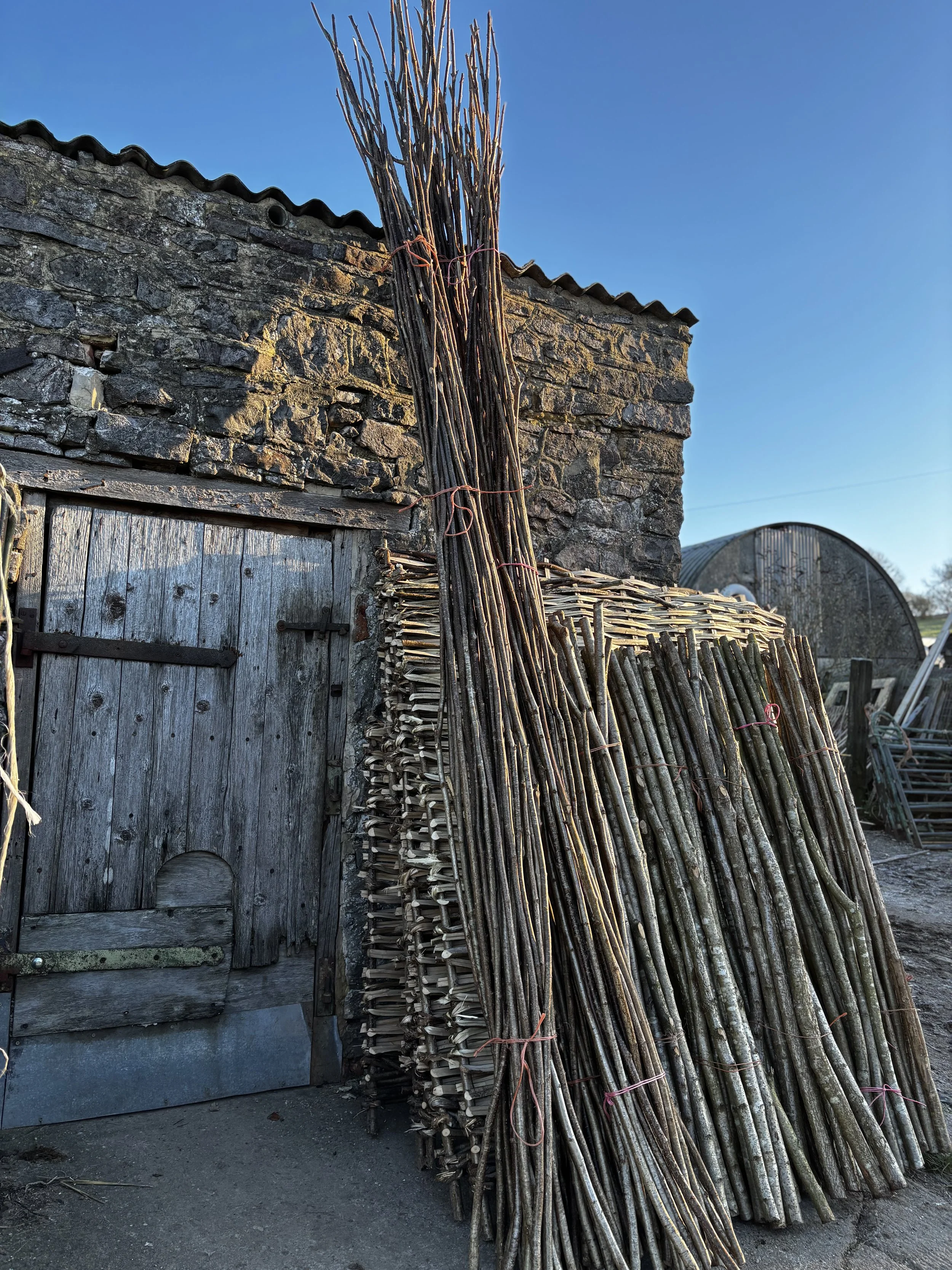 Hazel Stakes & Binders for Hedgelaying
