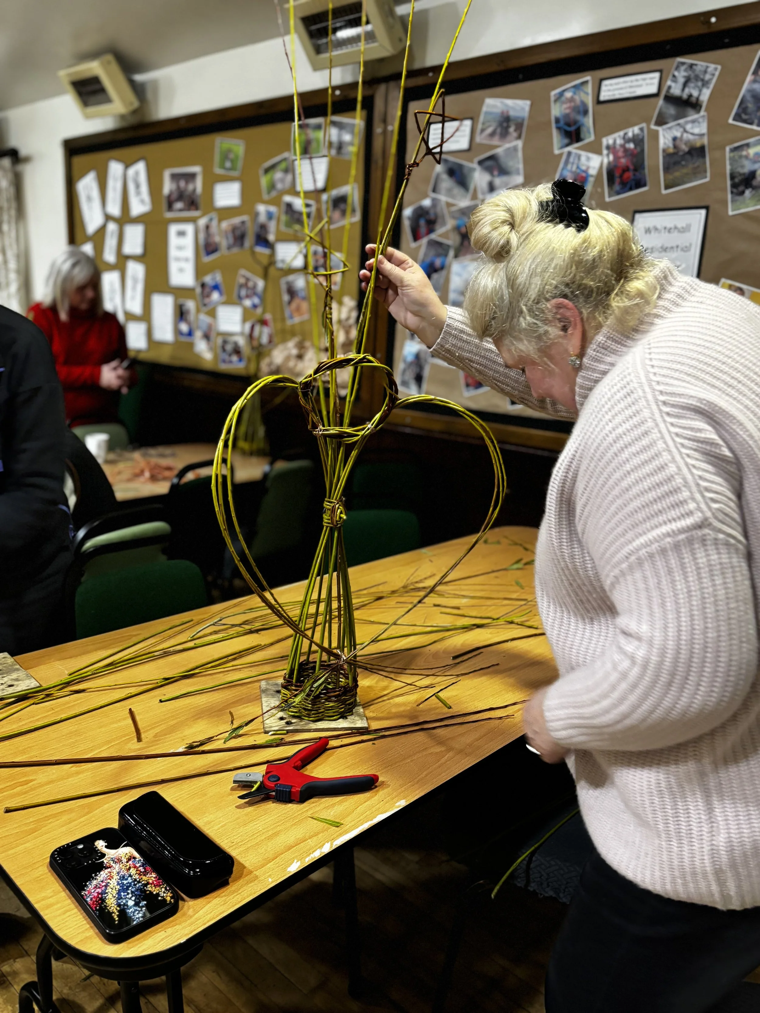 Willow Christmas Angels with the WI