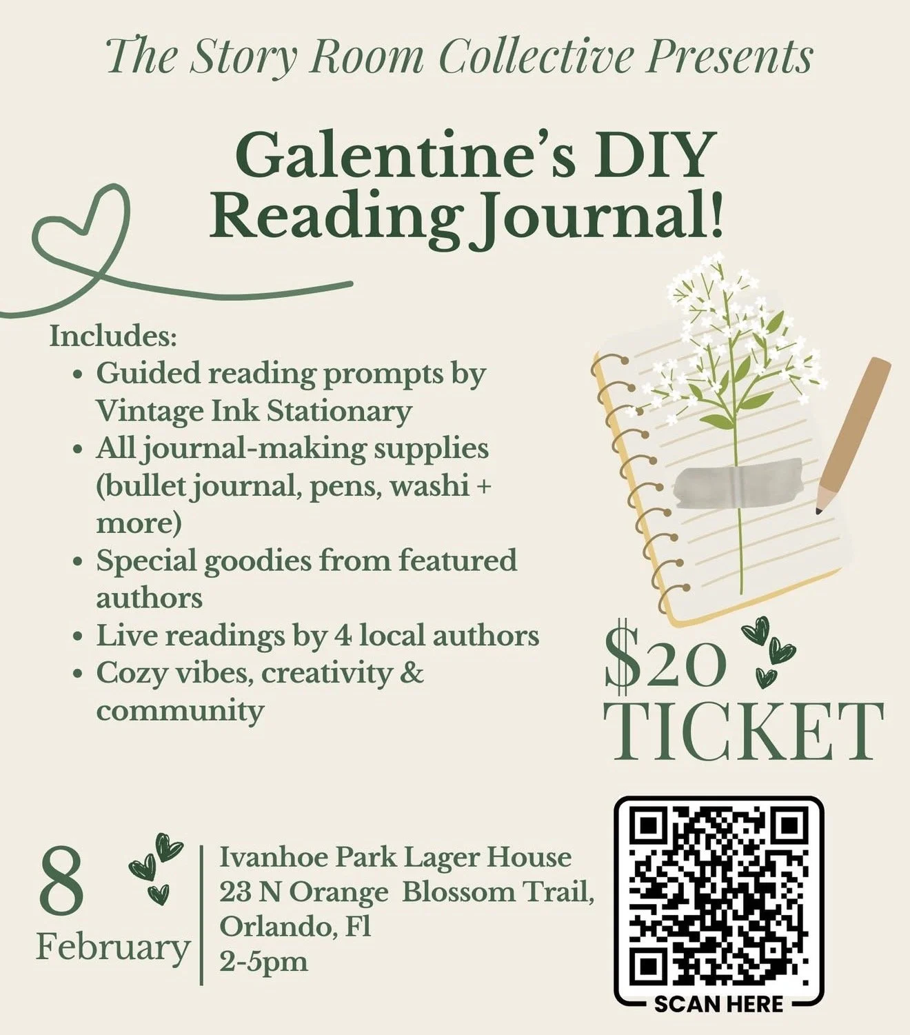 Galentine's DIY Reading Journal