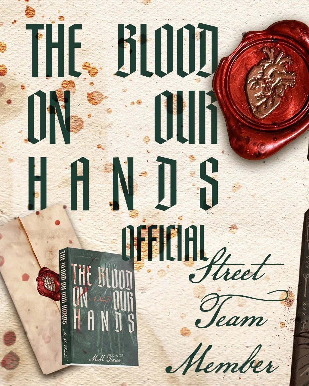 THE ACADEMY DOORS OPEN 22ND OCTOBER

I am SOSOSOSOSO stoked to be a part of my dear friend @mmtixier.author street team for her novel THE BLOOD ON OUR HANDS. Prepare to be blown away by this book. You&rsquo;re going to fall in love (and hate, but ain