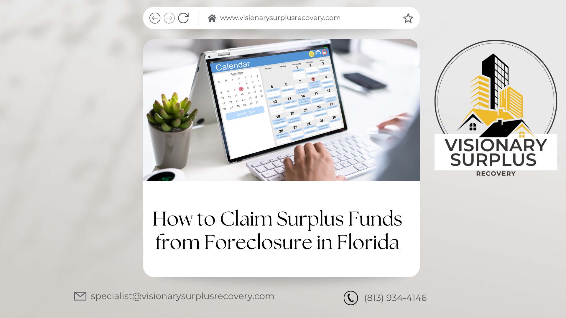How to Claim Surplus Funds from Foreclosure in Florida