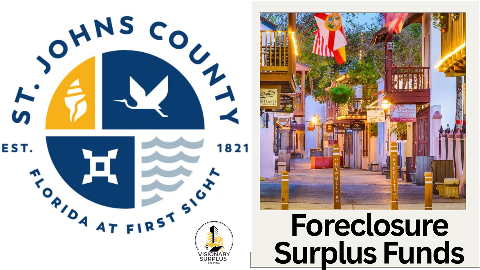 St. Johns County Florida Surplus Funds – Official Homeowner Guide (Foreclosure Sales Only)