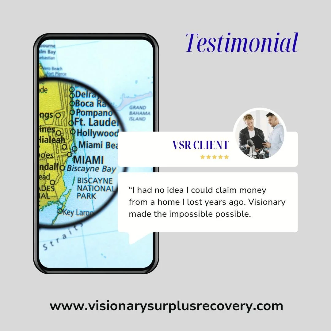 💰 Client Win:
A former homeowner believed it was &ldquo;too late&rdquo; to claim anything after foreclosure.
We reviewed the case and recovered over $50,000 that had been sitting in the court registry for over a year.

The money was real. The claim 
