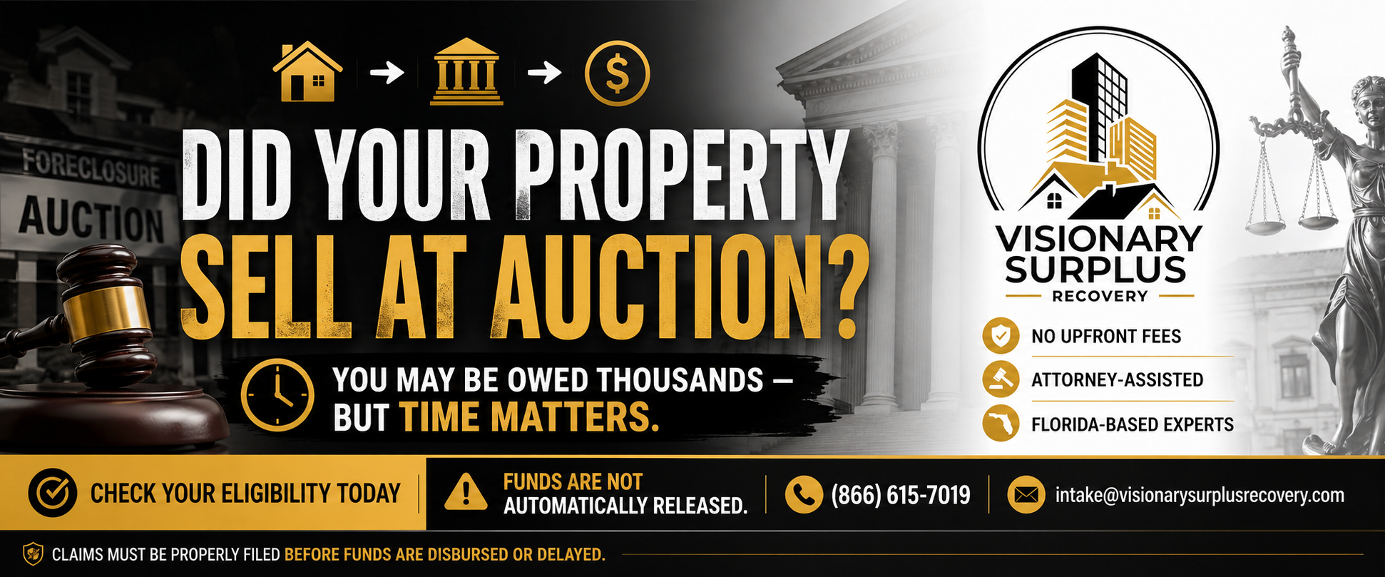 Check Eligibility | No Upfront Fees | Attorney-Assisted