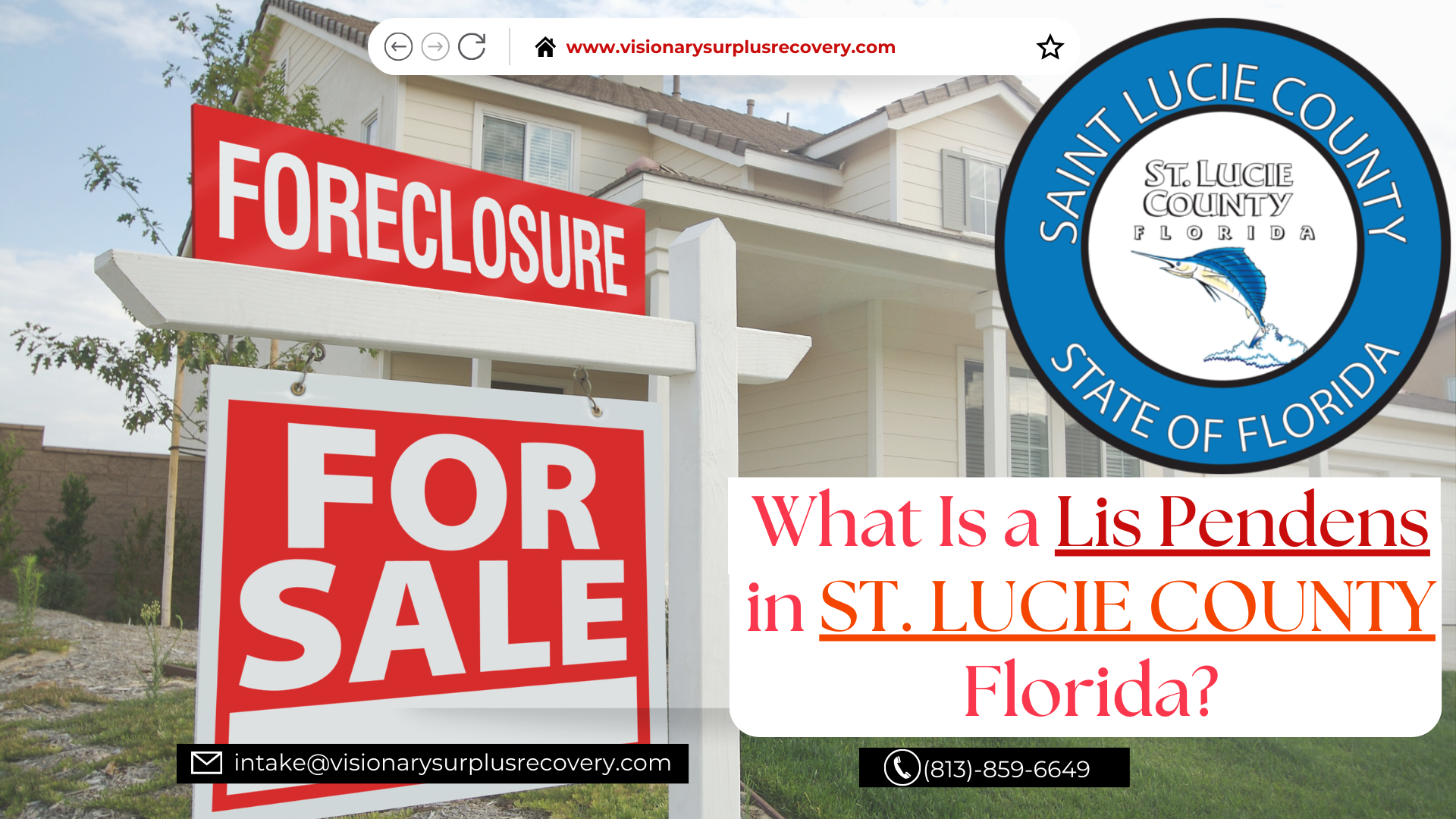 Lis Pendens St. Lucie County Florida