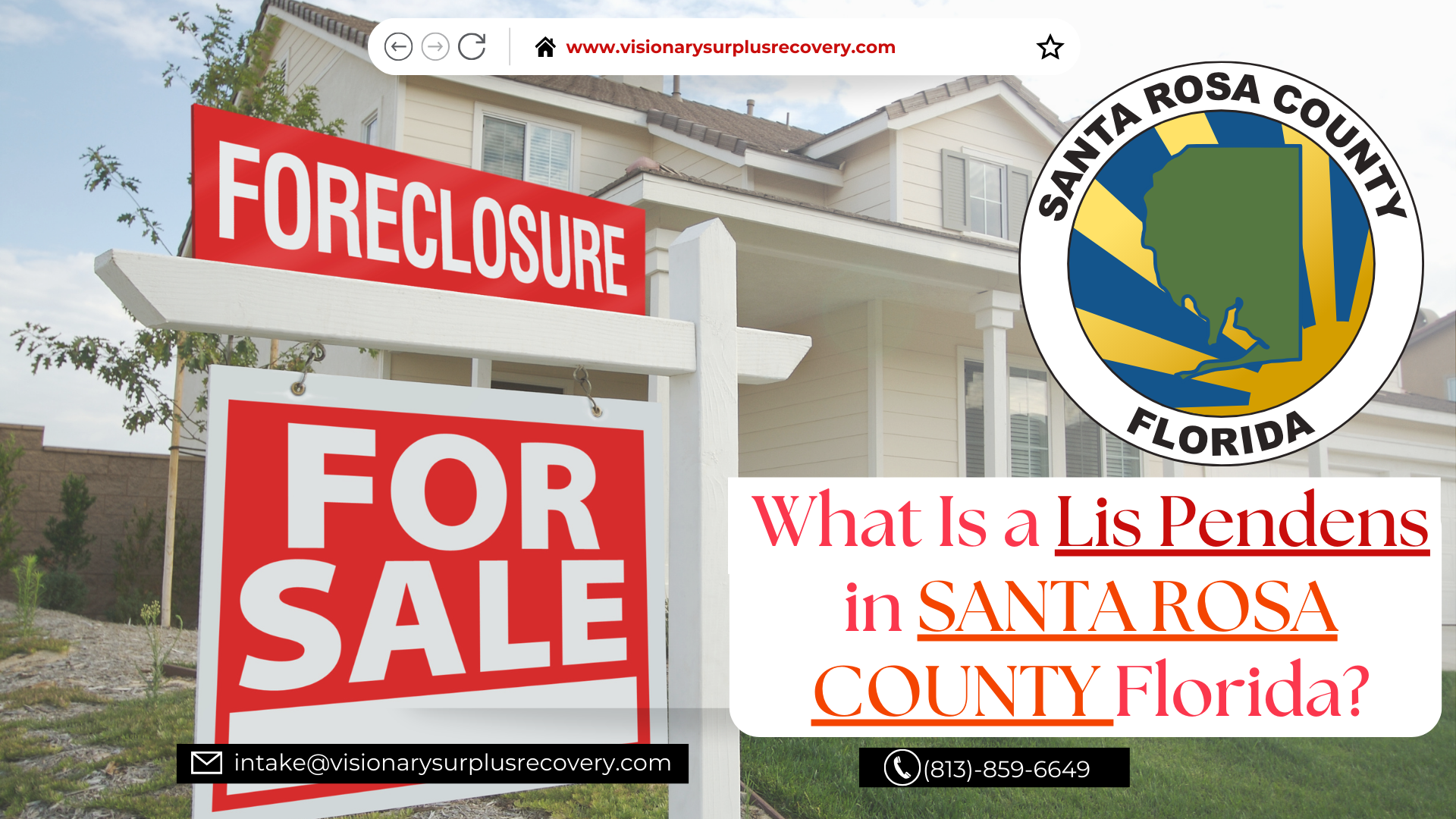 Lis Pendens Santa Rosa County Florida