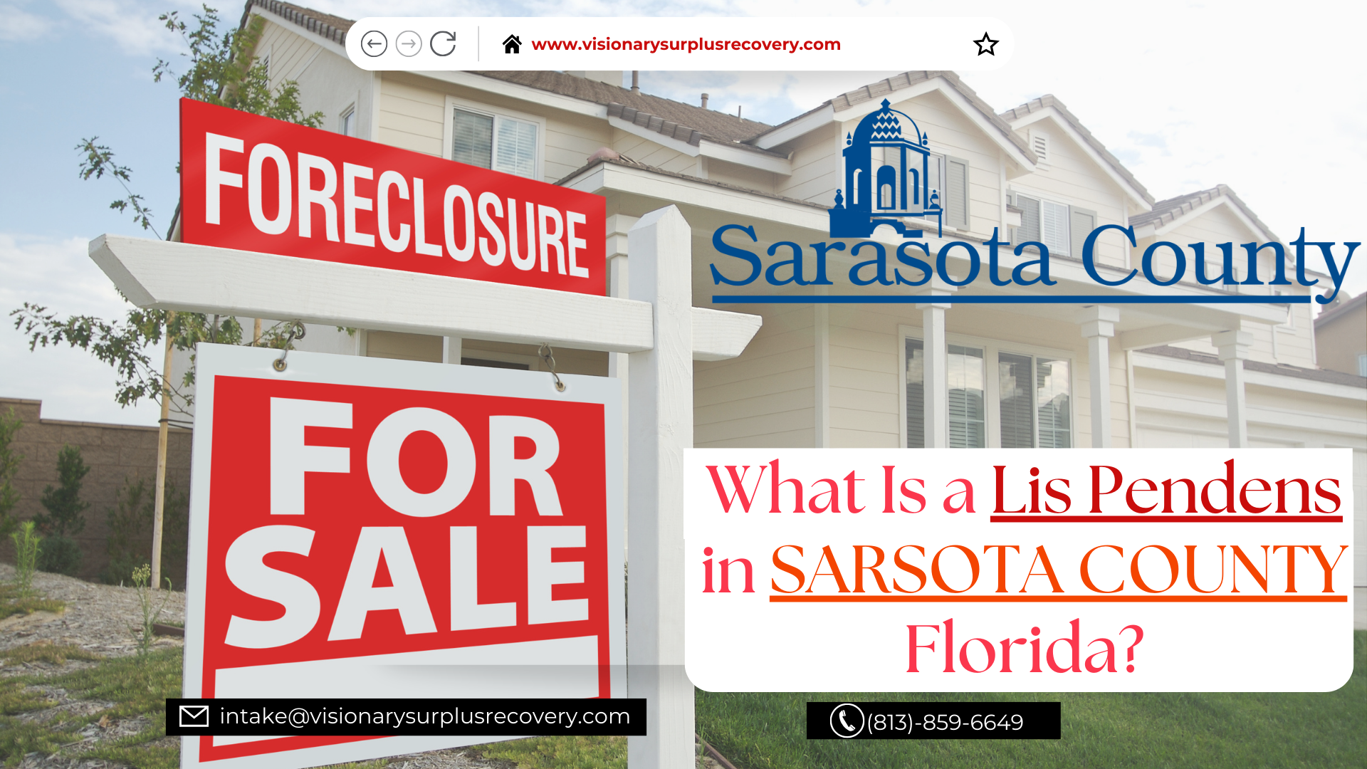 Lis Pendens Sarasota County Florida