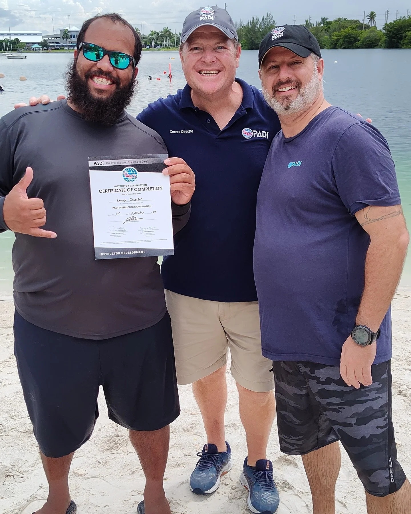 Since my first breath underwater I&rsquo;ve had one goal. To become a scuba instructor. This weekend I finally achieved that goal. I have to thank everyone who&rsquo;s gotten me this far can&rsquo;t wait to keep learning.#scubadiving #padi