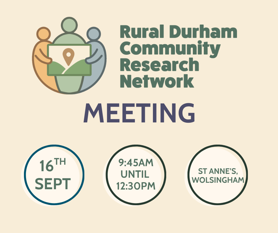 Rural Durham Community Research Network Meeting 