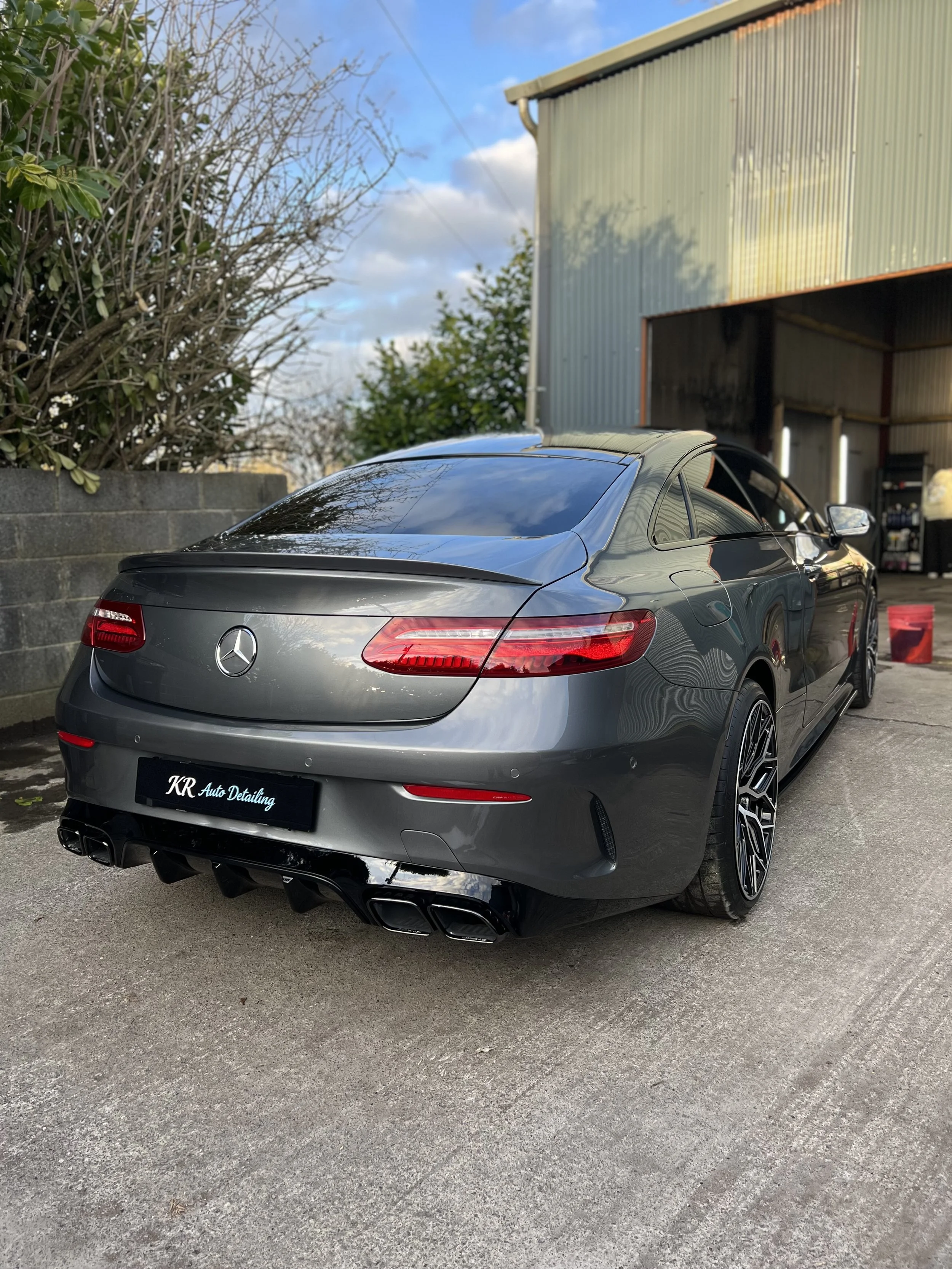 Polished Mercedes-Benz coupe | Car Polishing | Galway 