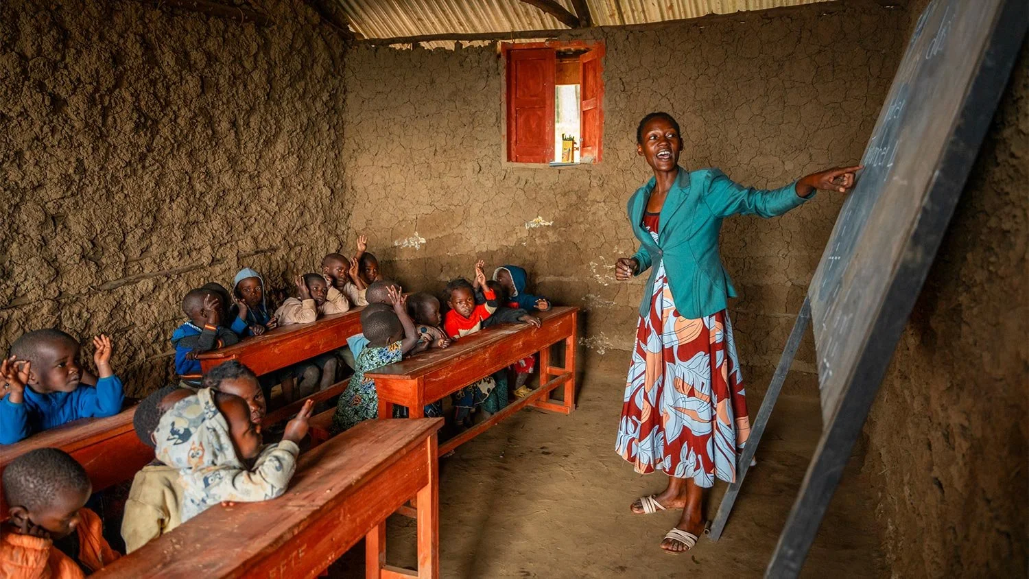 School is in session at Gitebe!</span>