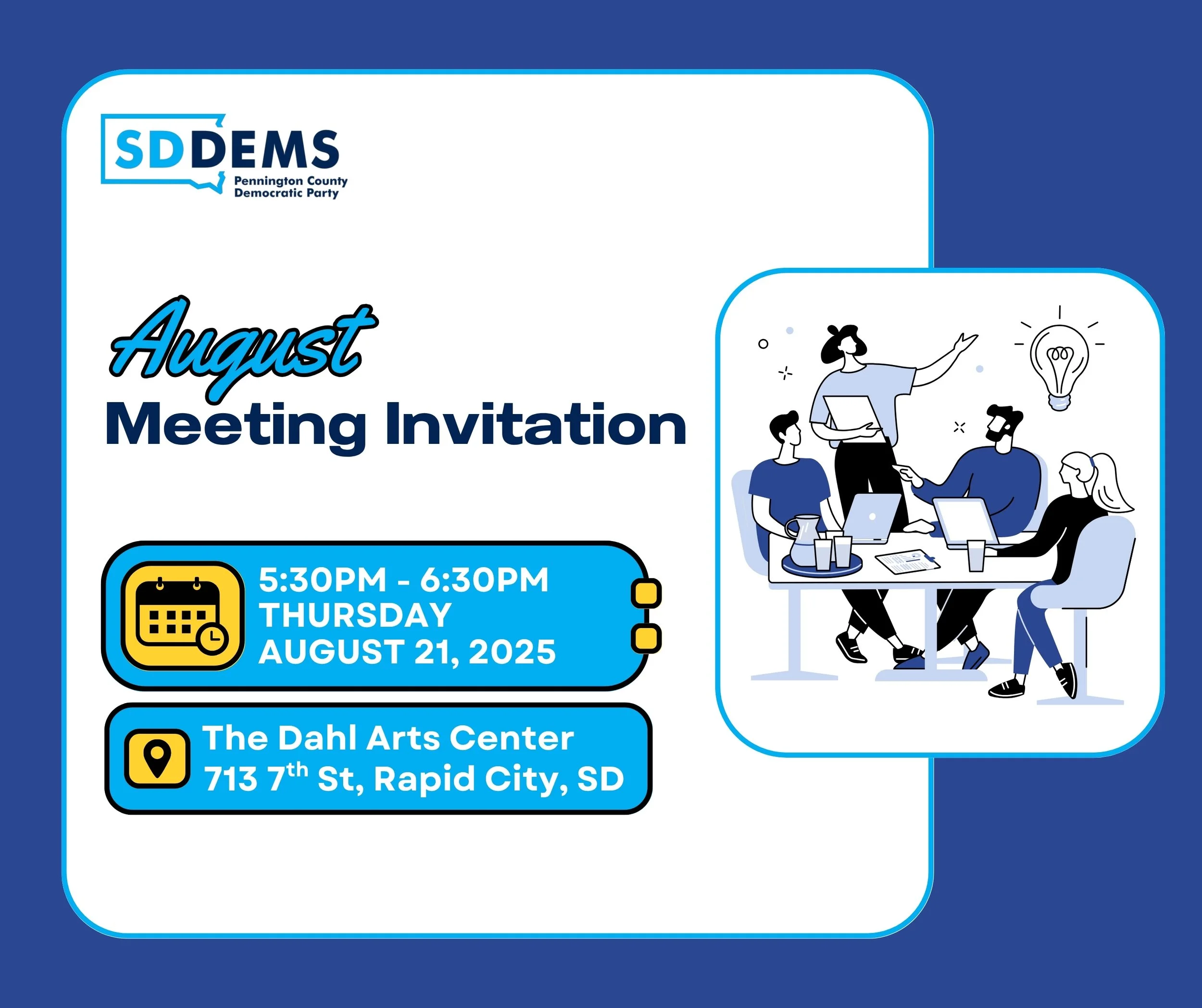 August Monthly Meeting