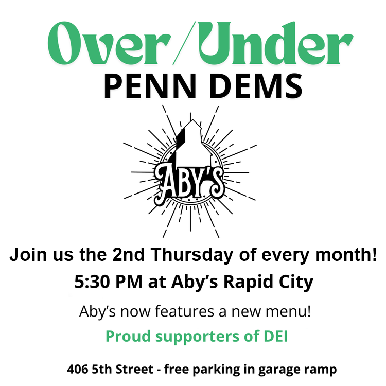 October Over/Under Penn Dems @ Aby's
