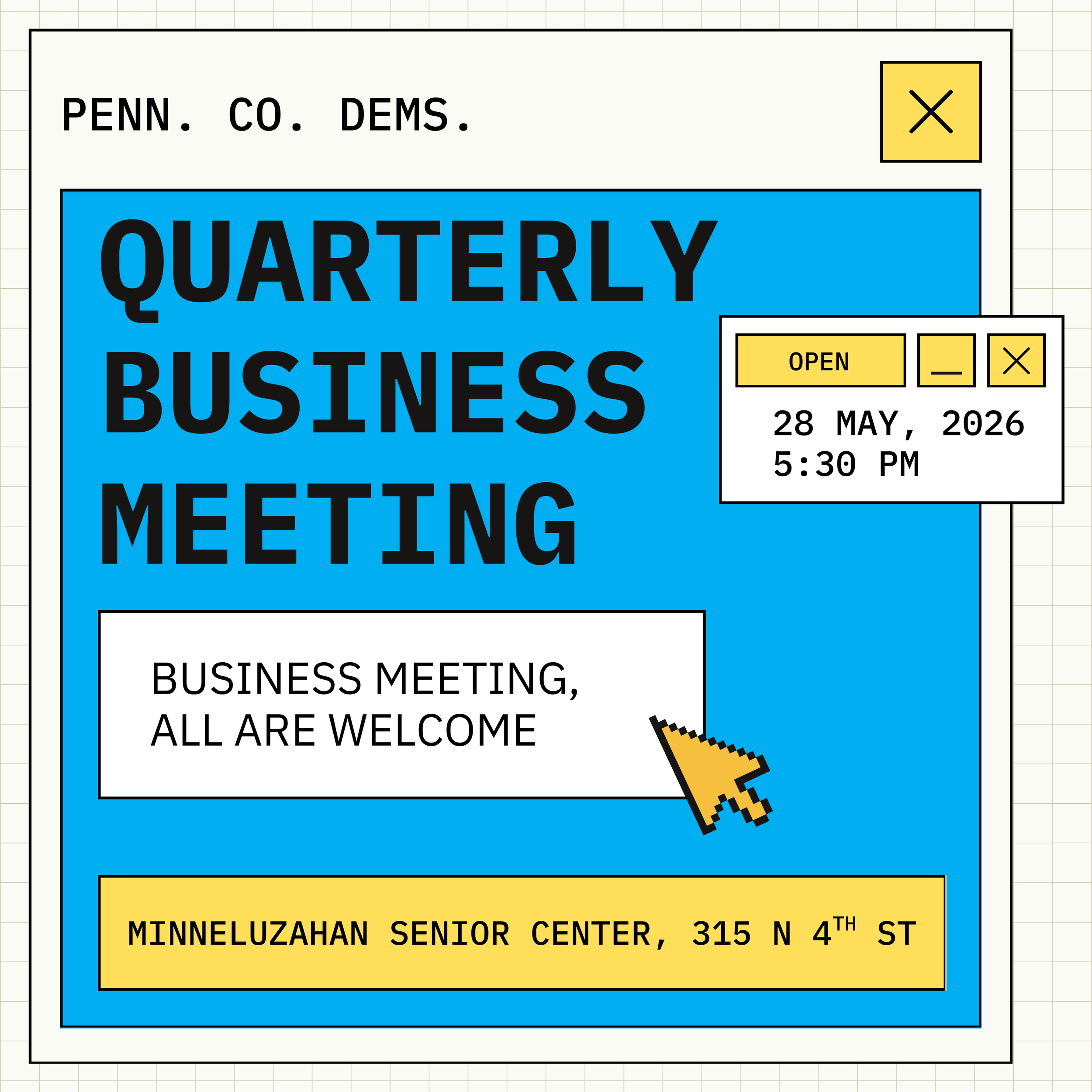 Quarterly Business Meeting