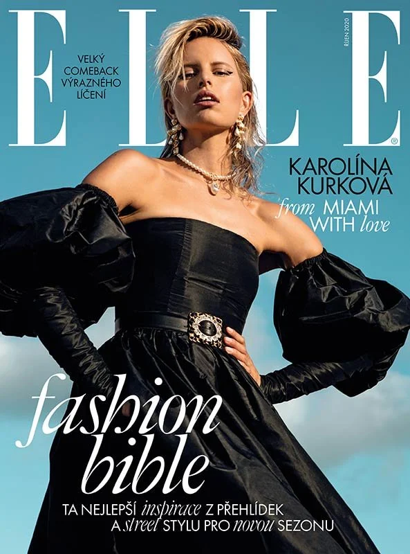 stylist danny santiago working with karolina kurkova for artist management miami