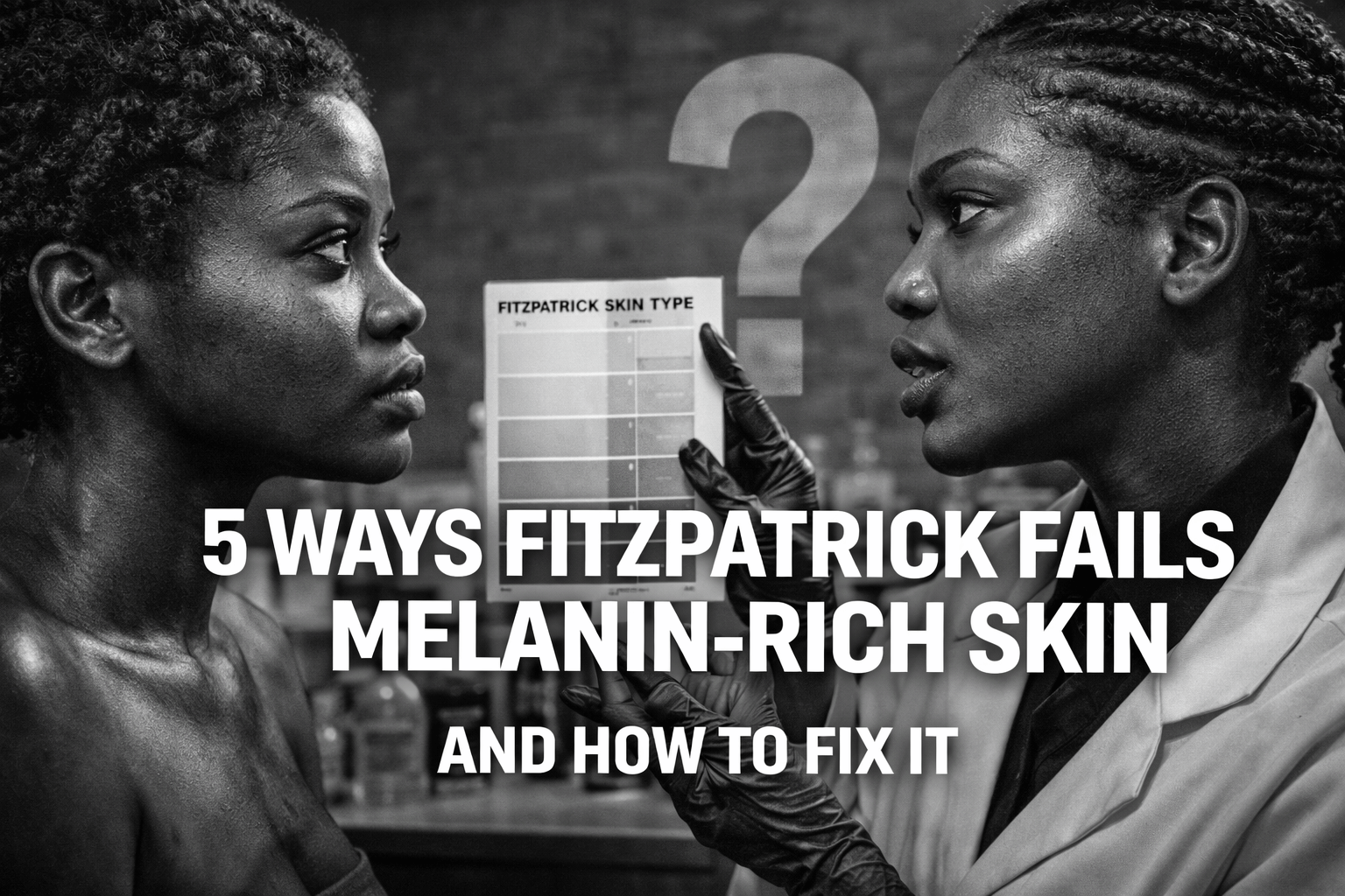 5 Ways Fitzpatrick Fails Melanin-Rich Skin (And How to Fix It)