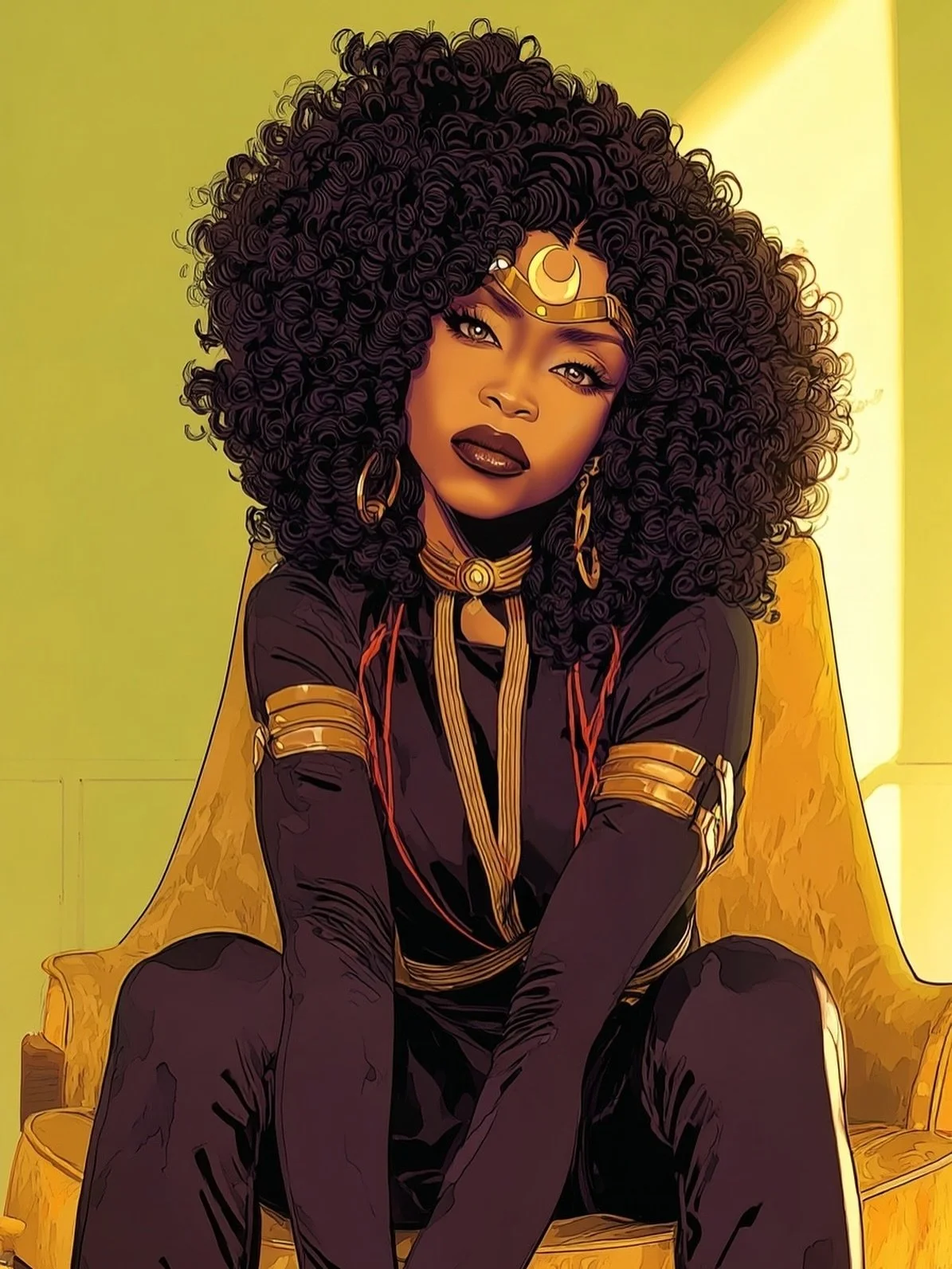 Fun fact: Erykah Badu is a Grambling State University alumni 🌙💛🖤💛🖤