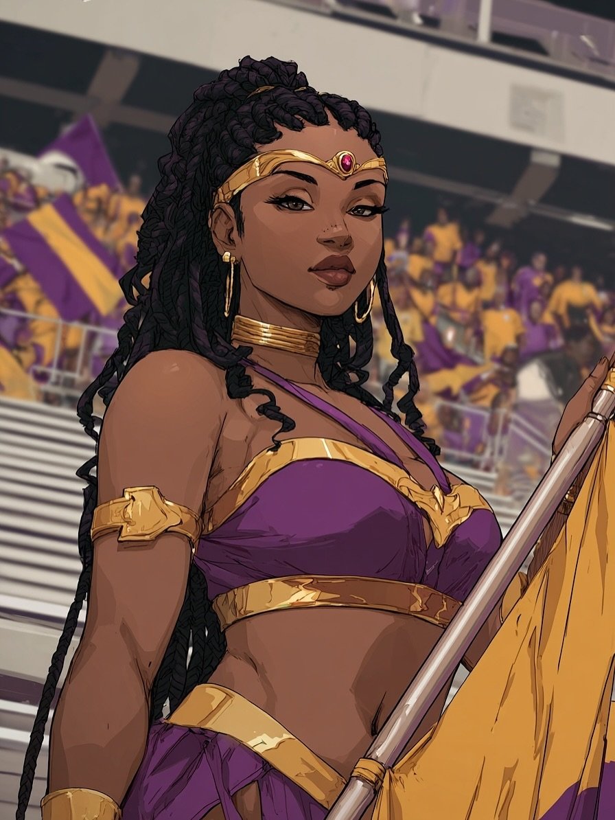 Sailor Guardians 🌙💜💛💜💛 | HBCU Edition | Prairie View A&amp;M University