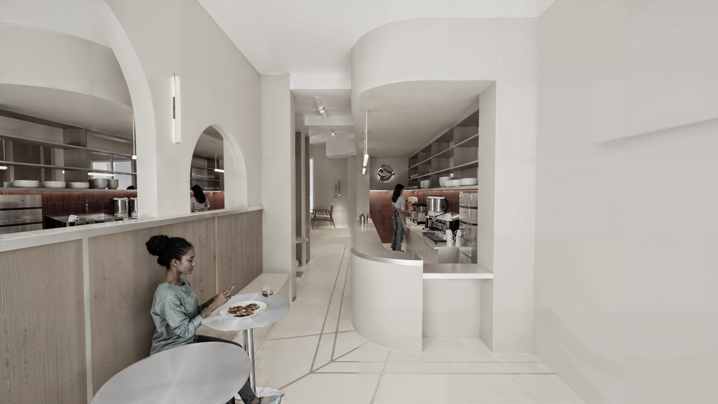 Photo intérieur bar à jus