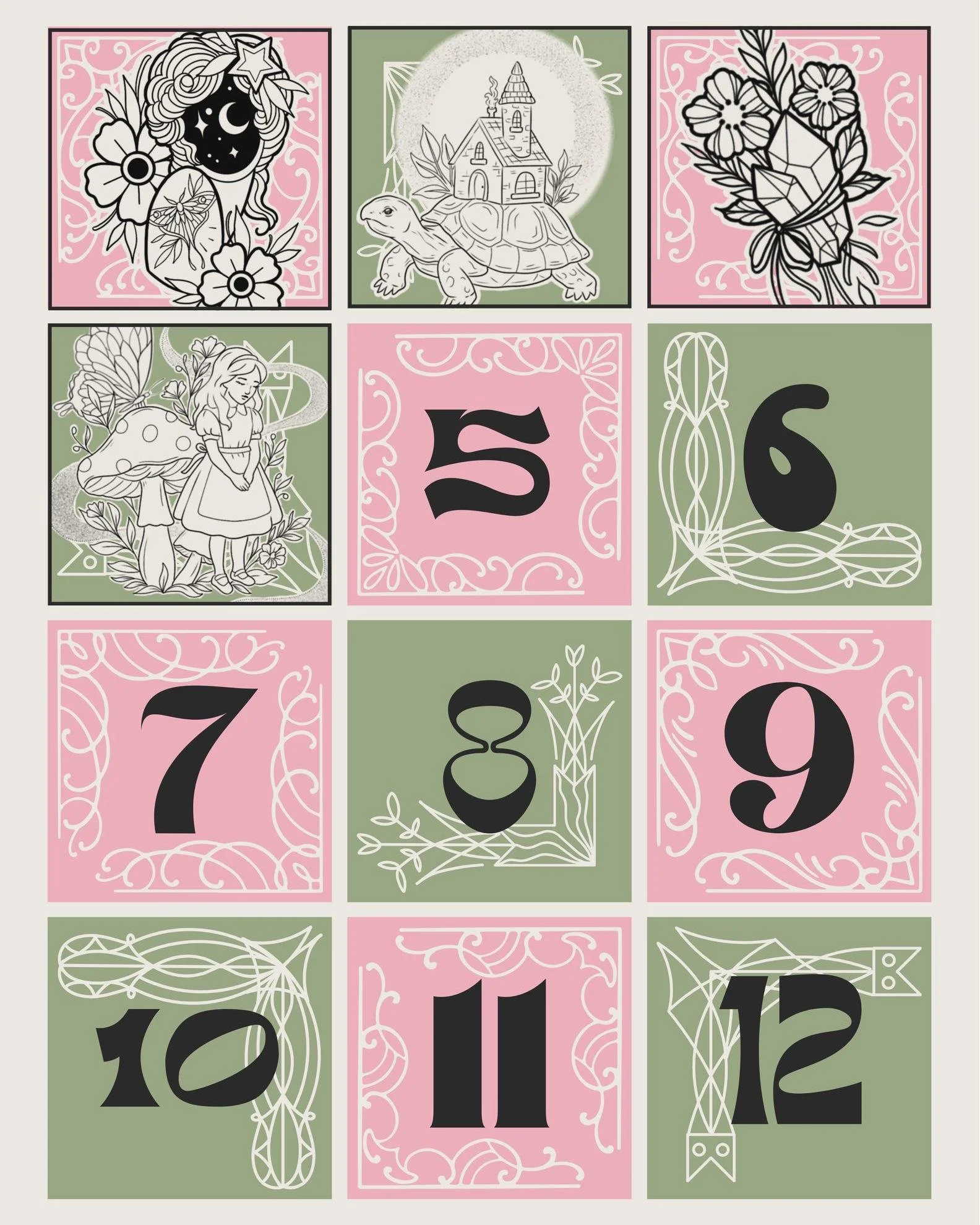 ✨ THE 12 DAYS OF CHRISTMAS FLASH EVENT ✨
🎄DAY 4 🎄

Here&rsquo;s how it works:
1️⃣ We&rsquo;re revealing 2 brand-new tattoo designs every day for 12 days &mdash; a full flash collection created by Nicole &amp; Alyx.
2️⃣ Browse each day&rsquo;s drop 