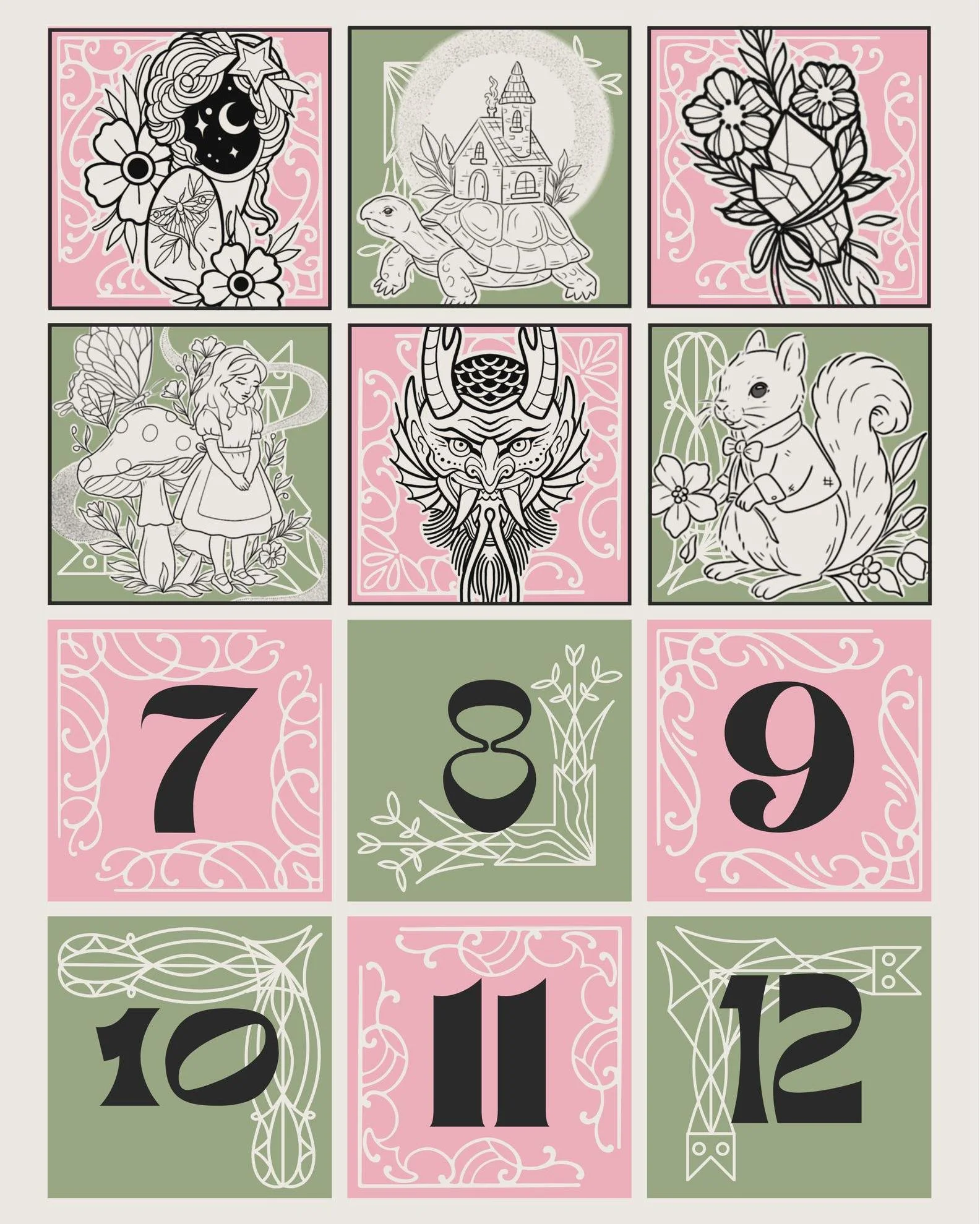 ✨ THE 12 DAYS OF CHRISTMAS FLASH EVENT ✨
🎄DAY 6 🎄

Here&rsquo;s how it works:
1️⃣ We&rsquo;re revealing 2 brand-new tattoo designs every day for 12 days &mdash; a full flash collection created by Nicole &amp; Alyx.
2️⃣ Browse each day&rsquo;s drop 