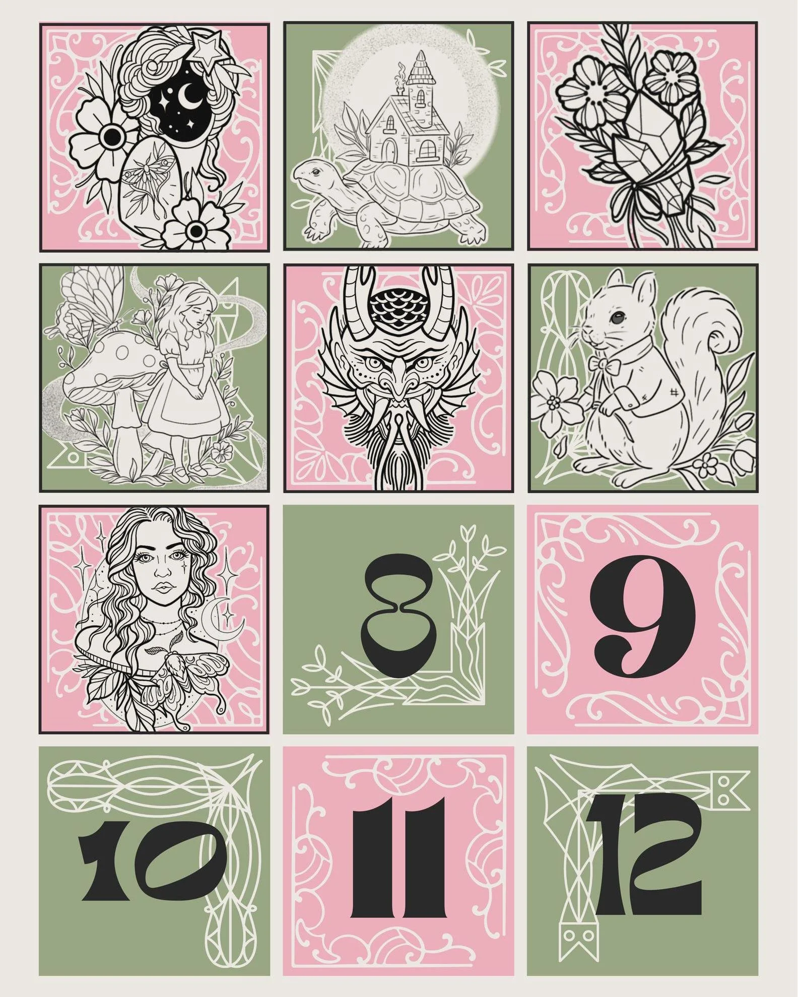 ✨ THE 12 DAYS OF CHRISTMAS FLASH EVENT ✨
🎄DAY 7 🎄

Here&rsquo;s how it works:
1️⃣ We&rsquo;re revealing 2 brand-new tattoo designs every day for 12 days &mdash; a full flash collection created by Nicole &amp; Alyx.
2️⃣ Browse each day&rsquo;s drop 