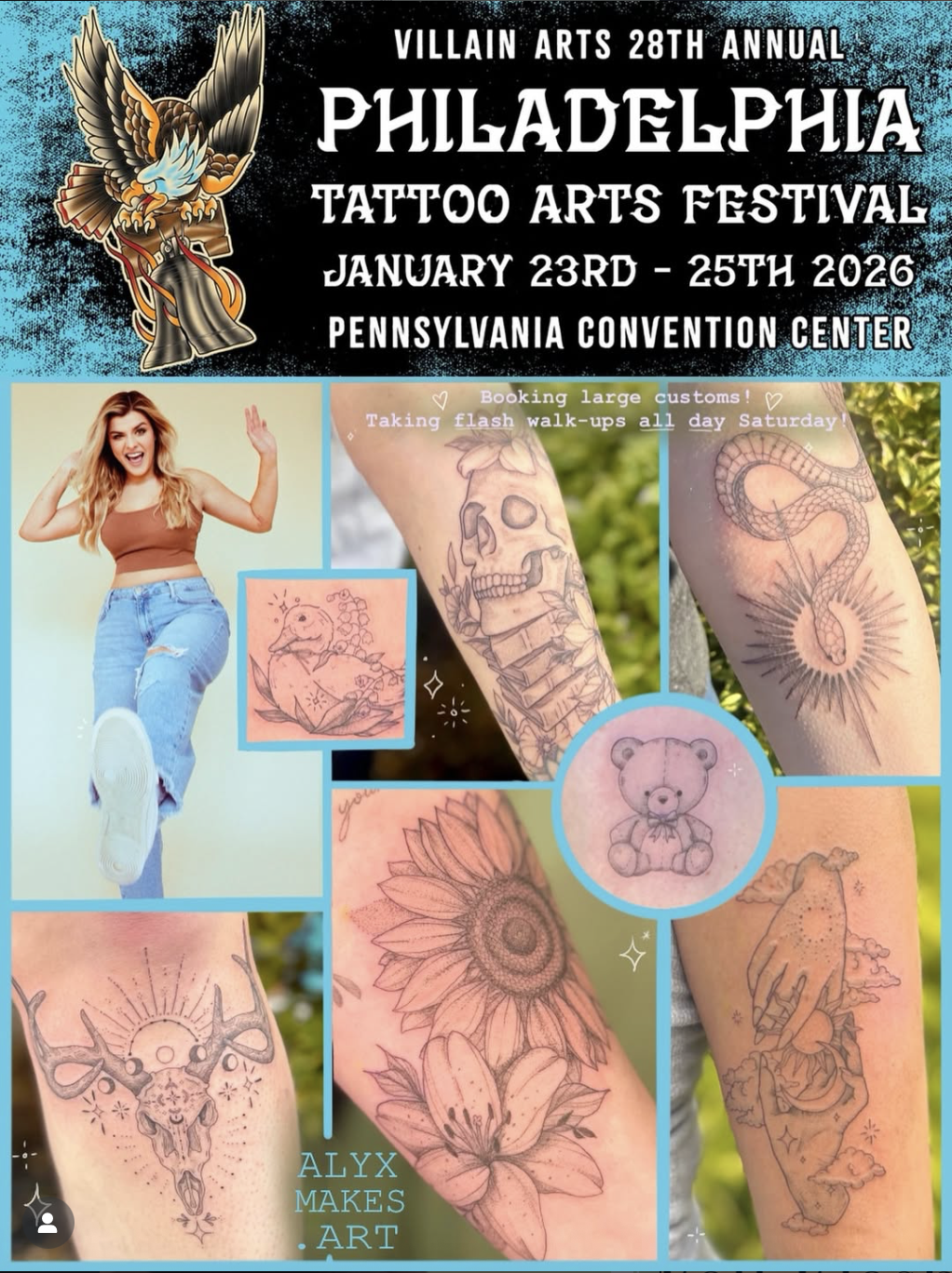 Alyx at Philly Tattoo Convention