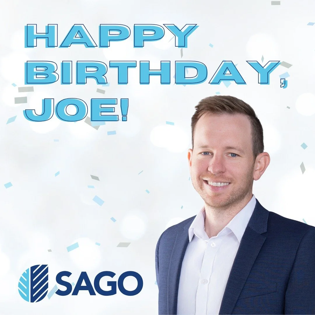 🎉 Happy Birthday, Joe 🎉 
 
We&rsquo;re thankful to have you as part of our Sago family. Wishing you a wonderful birthday, and cheers to an incredible year ahead!