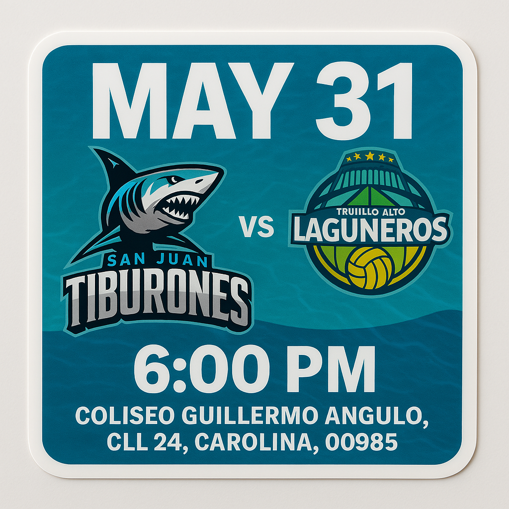 SAN JUAN TIBURUNES VS TRUIILLO ALTO LAGUNEROS