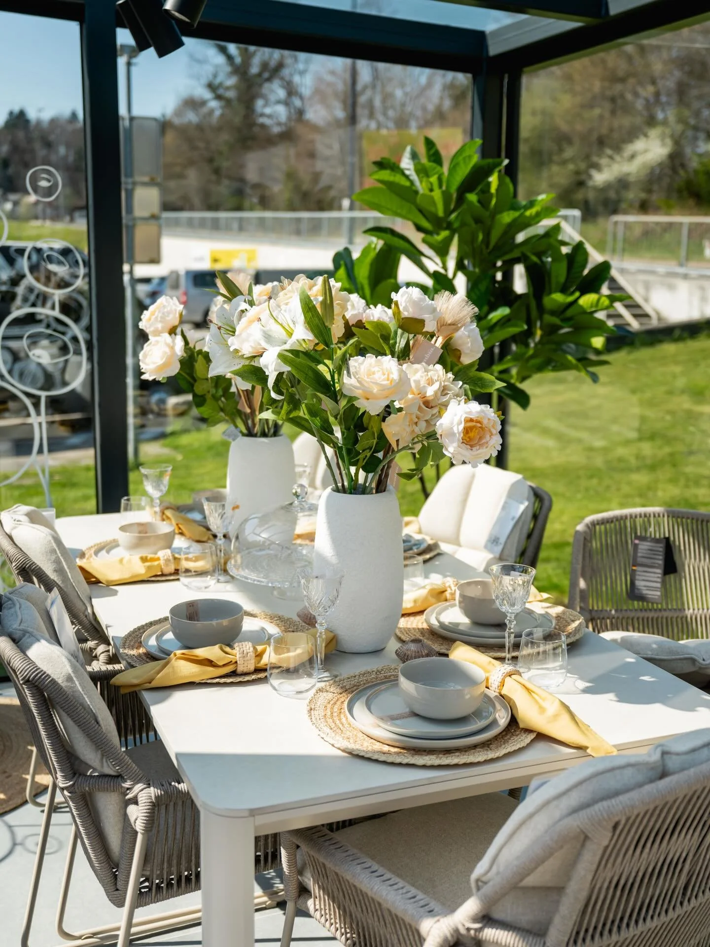 Lesnina Garden Season Opening🌷🌸☀️
Our agency, Good for You, styled special corners using Lesnina products &amp; decorations, creating inspiring little oases for every outdoor mood. 

#lesnina #gardenseason #outdoorliving #springvibes goodforyoueven