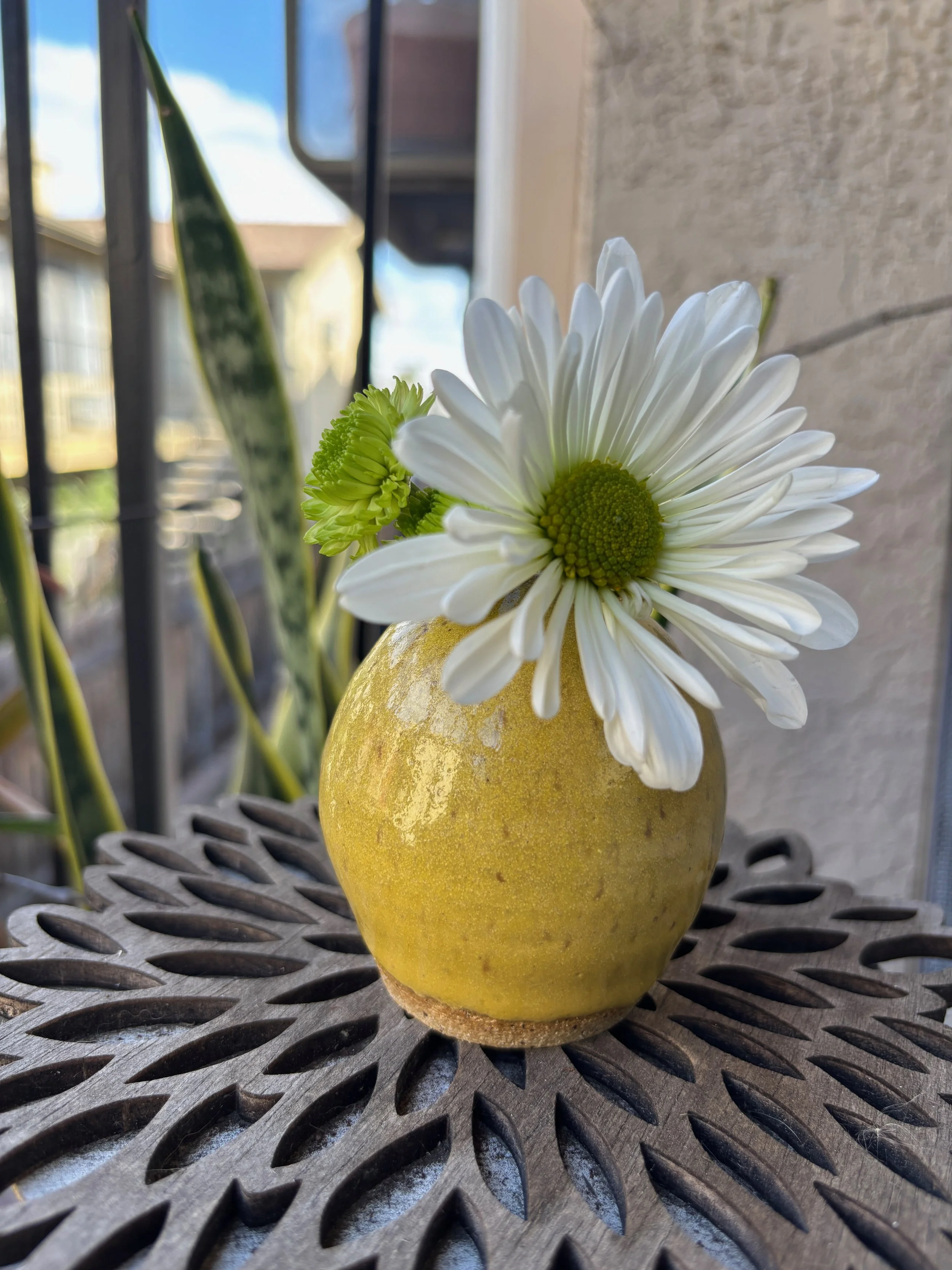 Daffodil Bulb Bud Vase