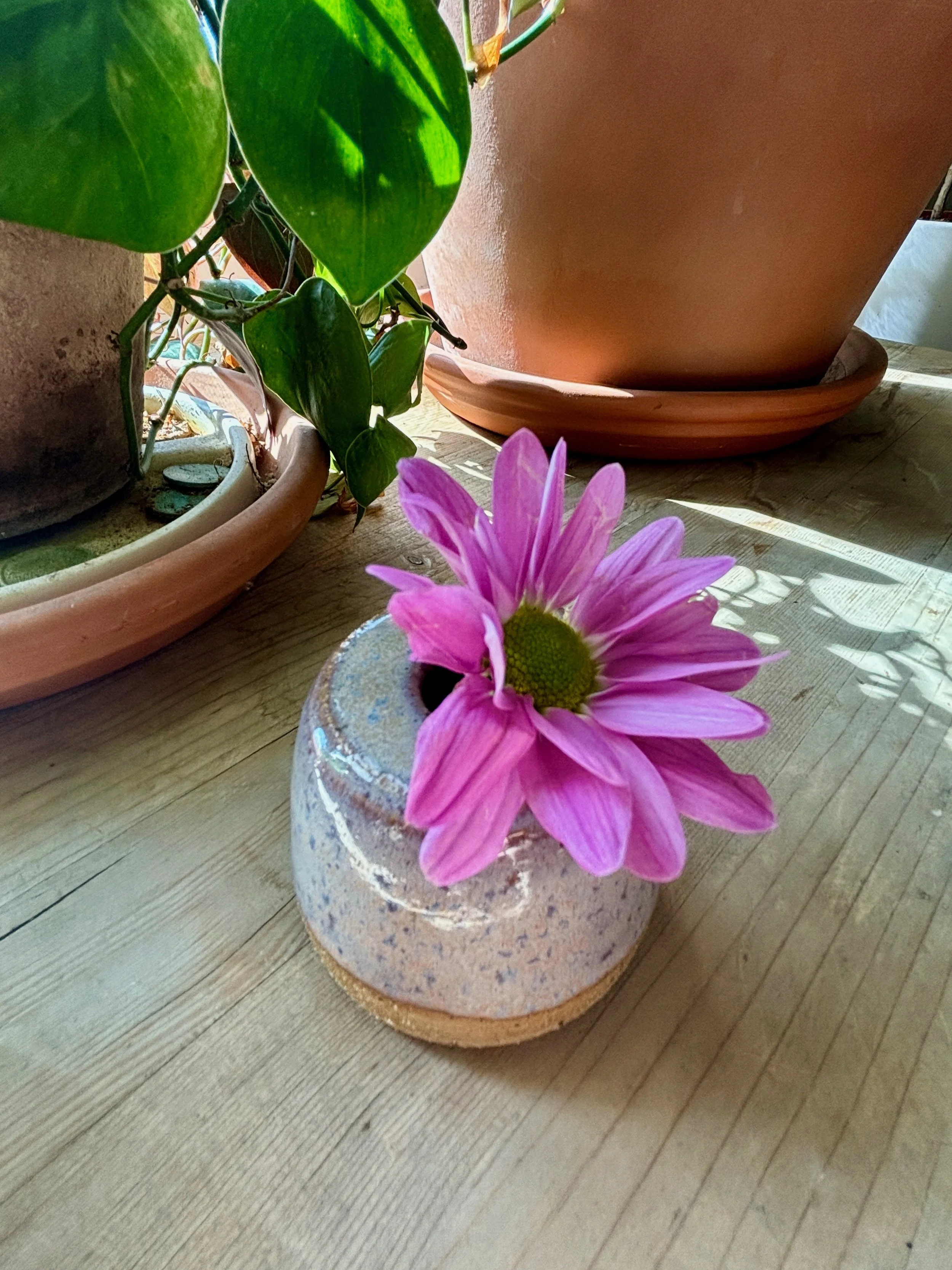 Lavender Mist Bud Vase